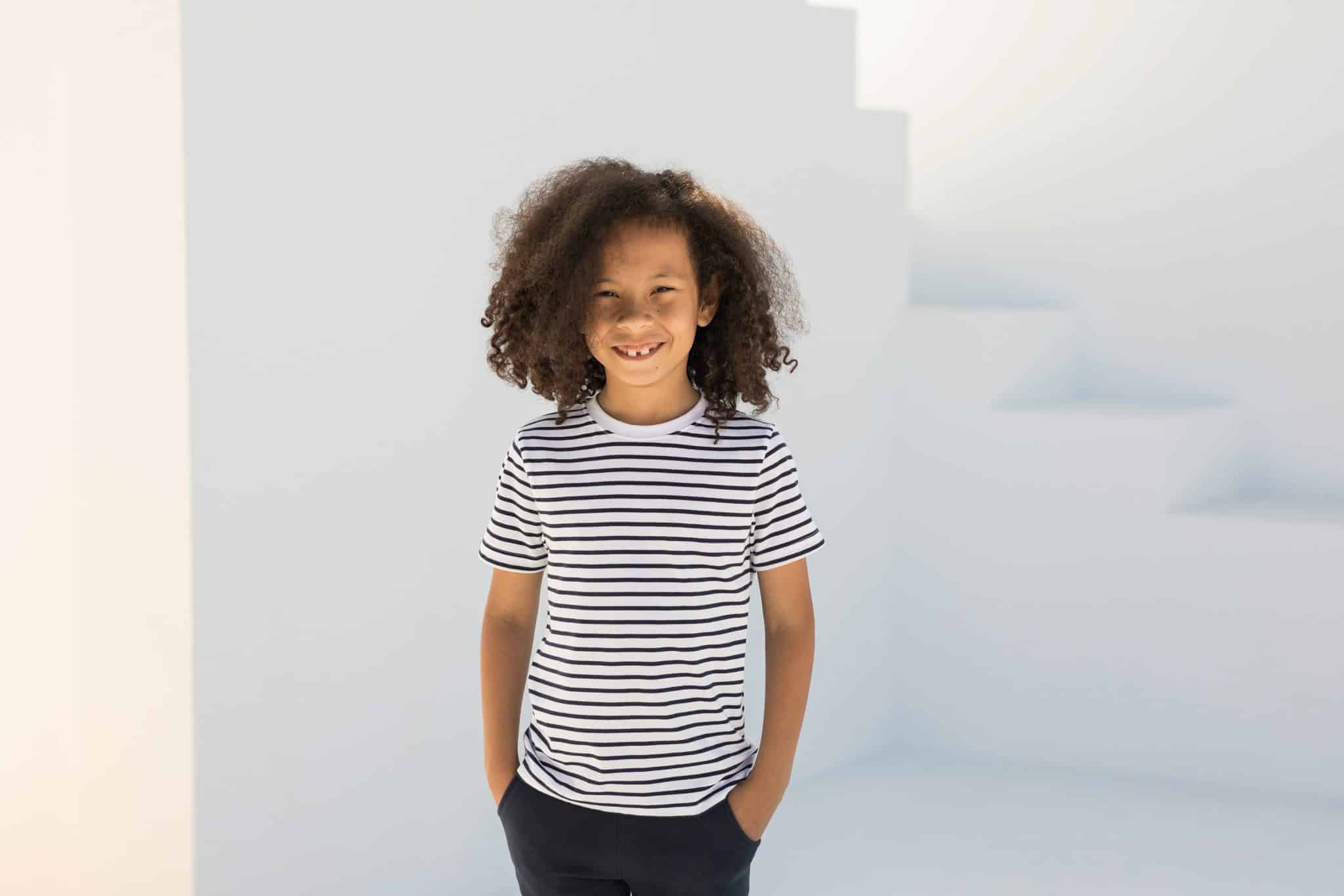 Miniature 1 pour T-shirt rayé enfant