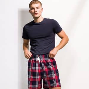 Visuel Short à motif tartan