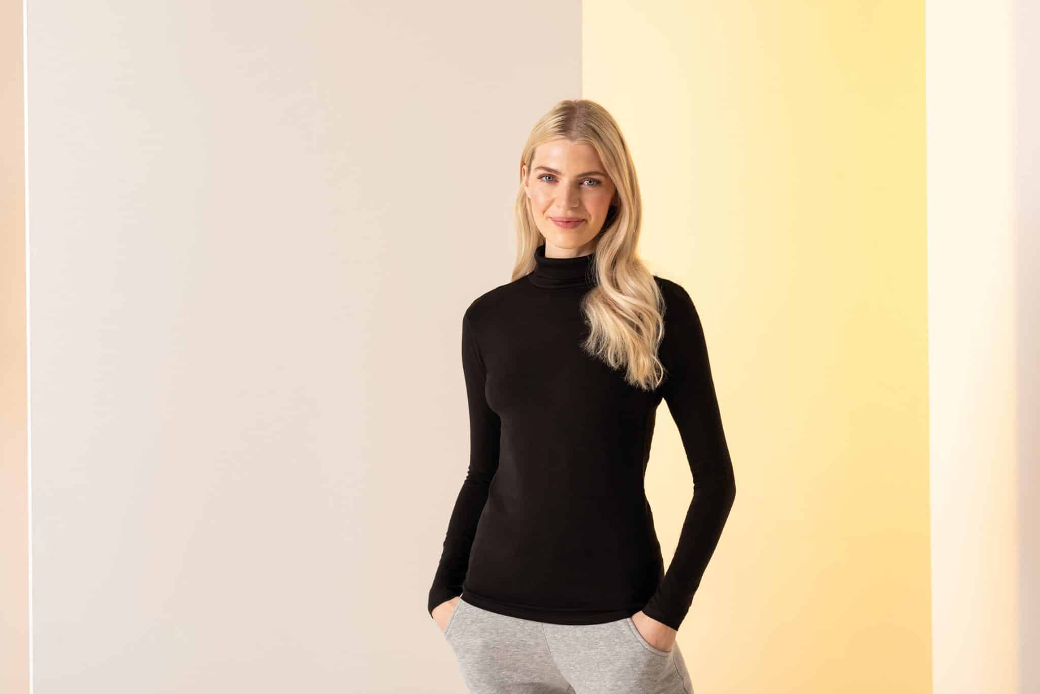 Miniature 1 pour T-shirt Femme col roulé Feel Good