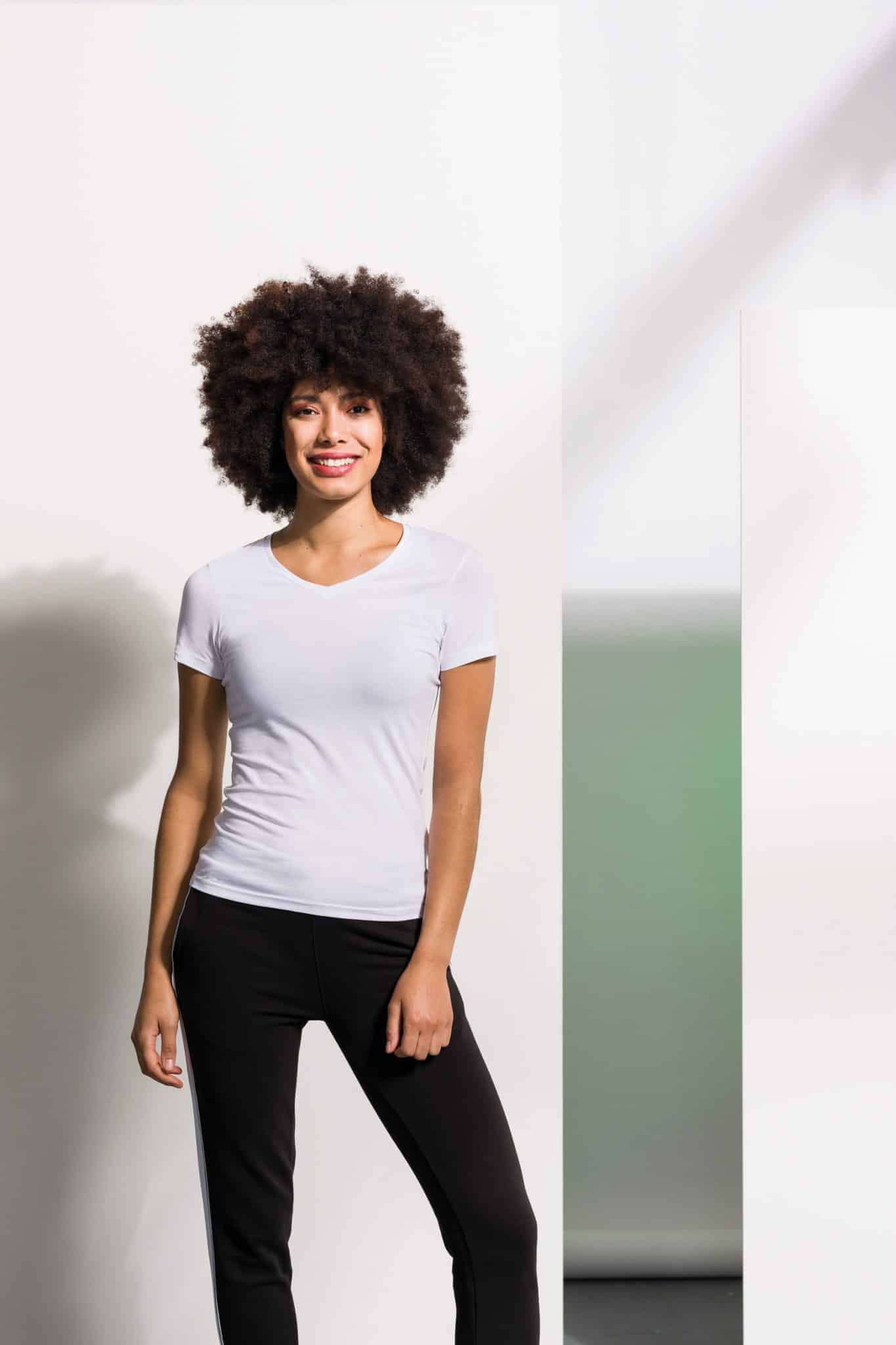 Miniature 1 pour T-shirt femme col v Feel Good