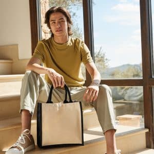 Visuel Sac cabas en jute