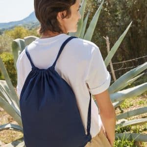 Visuel Sac de gym en coton premium