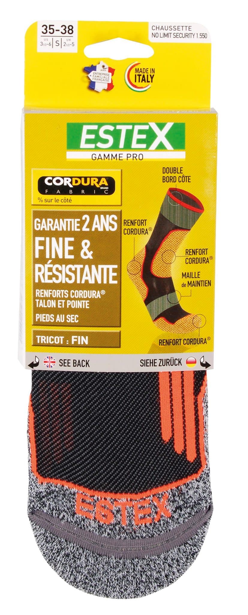 Miniature 2 pour Lot de 3 paires de chaussettes No limit security