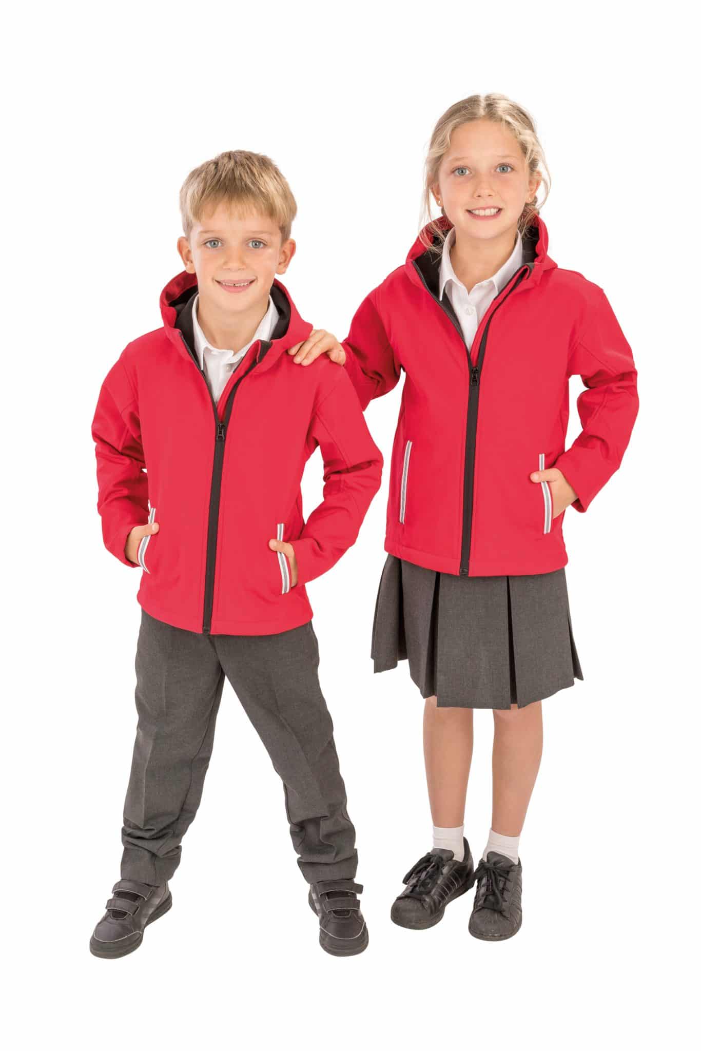 Miniature 3 pour Veste Softshell Capuche Enfant