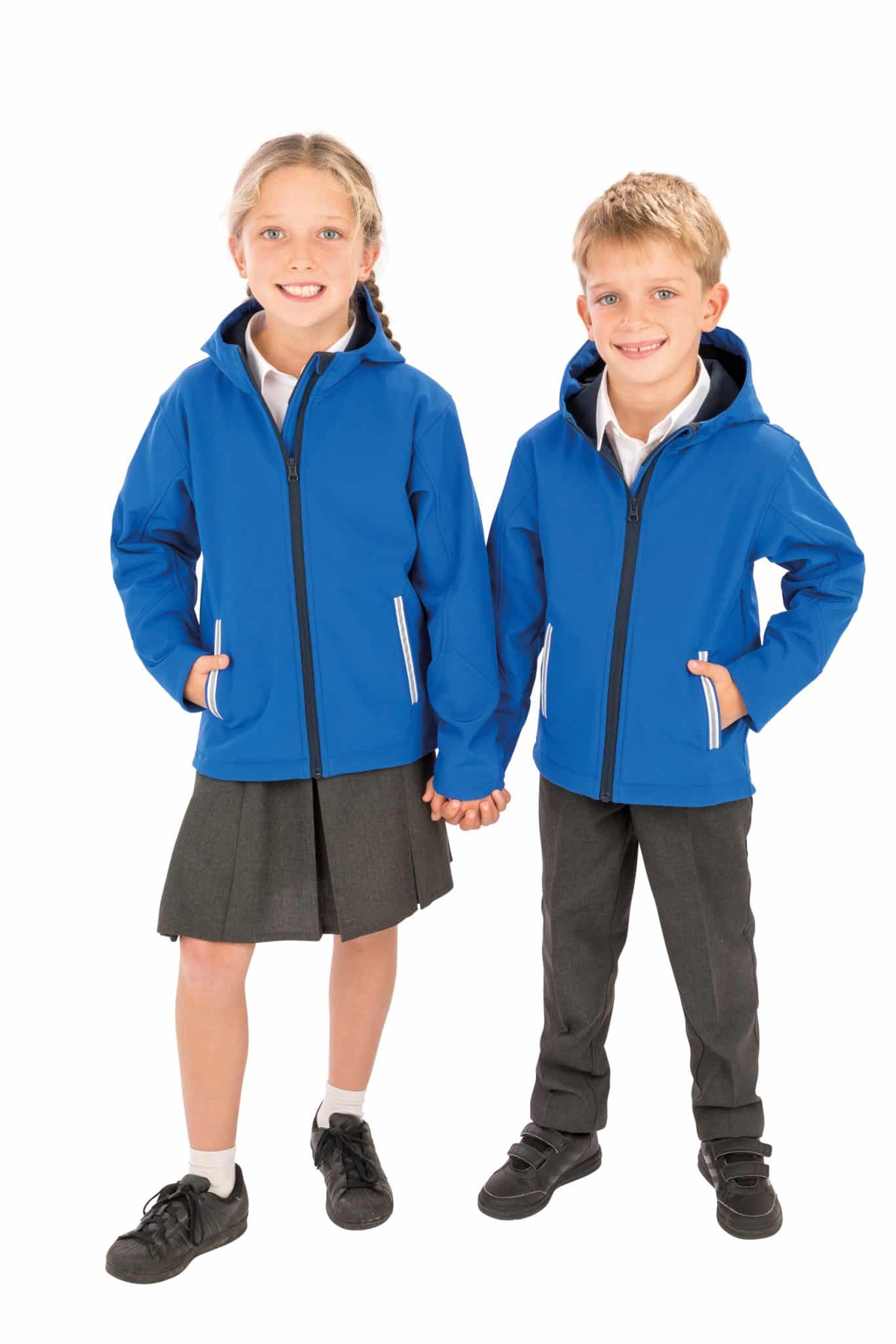 Miniature 2 pour Veste Softshell Capuche Enfant
