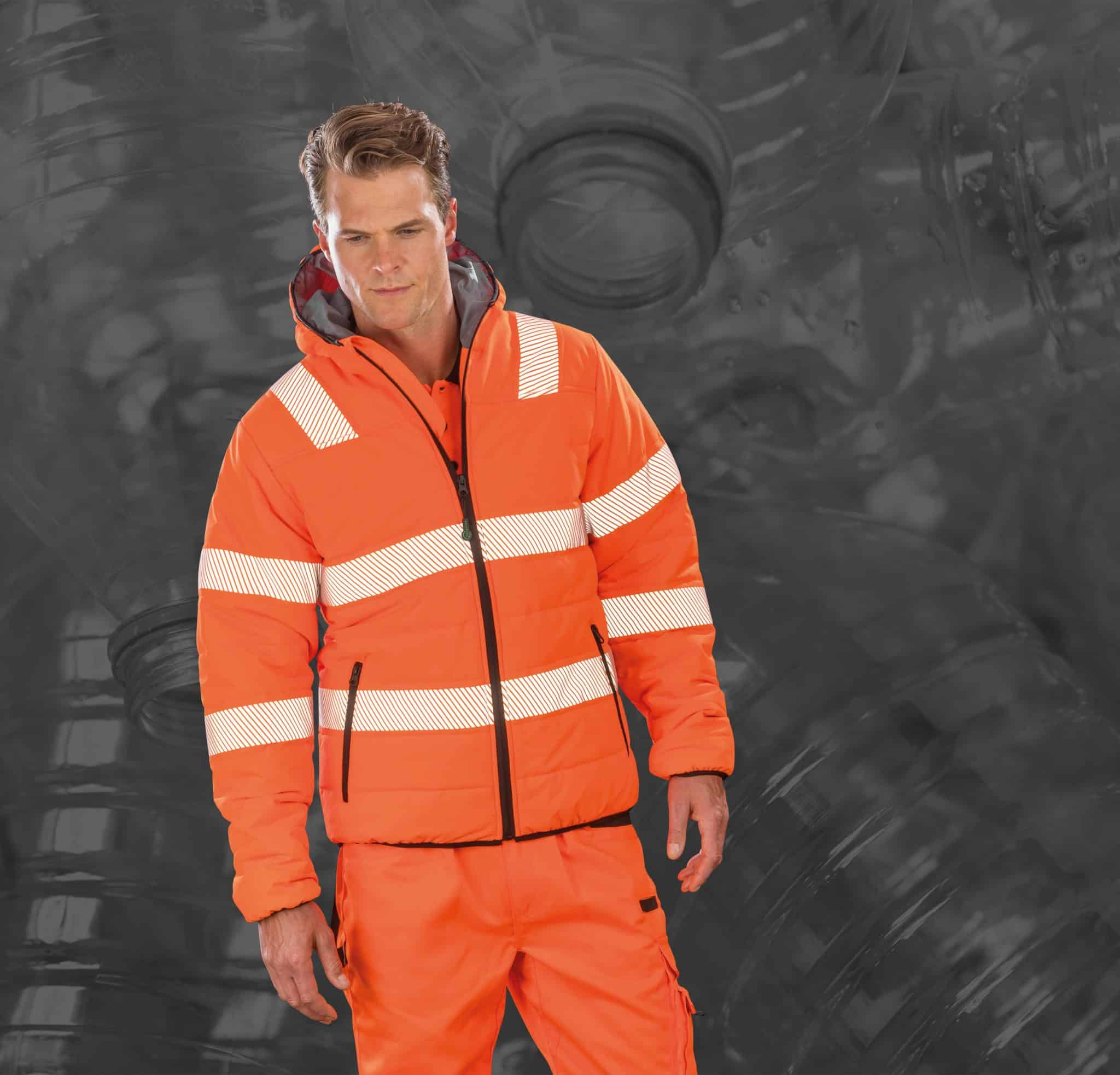 Miniature 1 pour Veste de sécurité recyclée ripstop padded