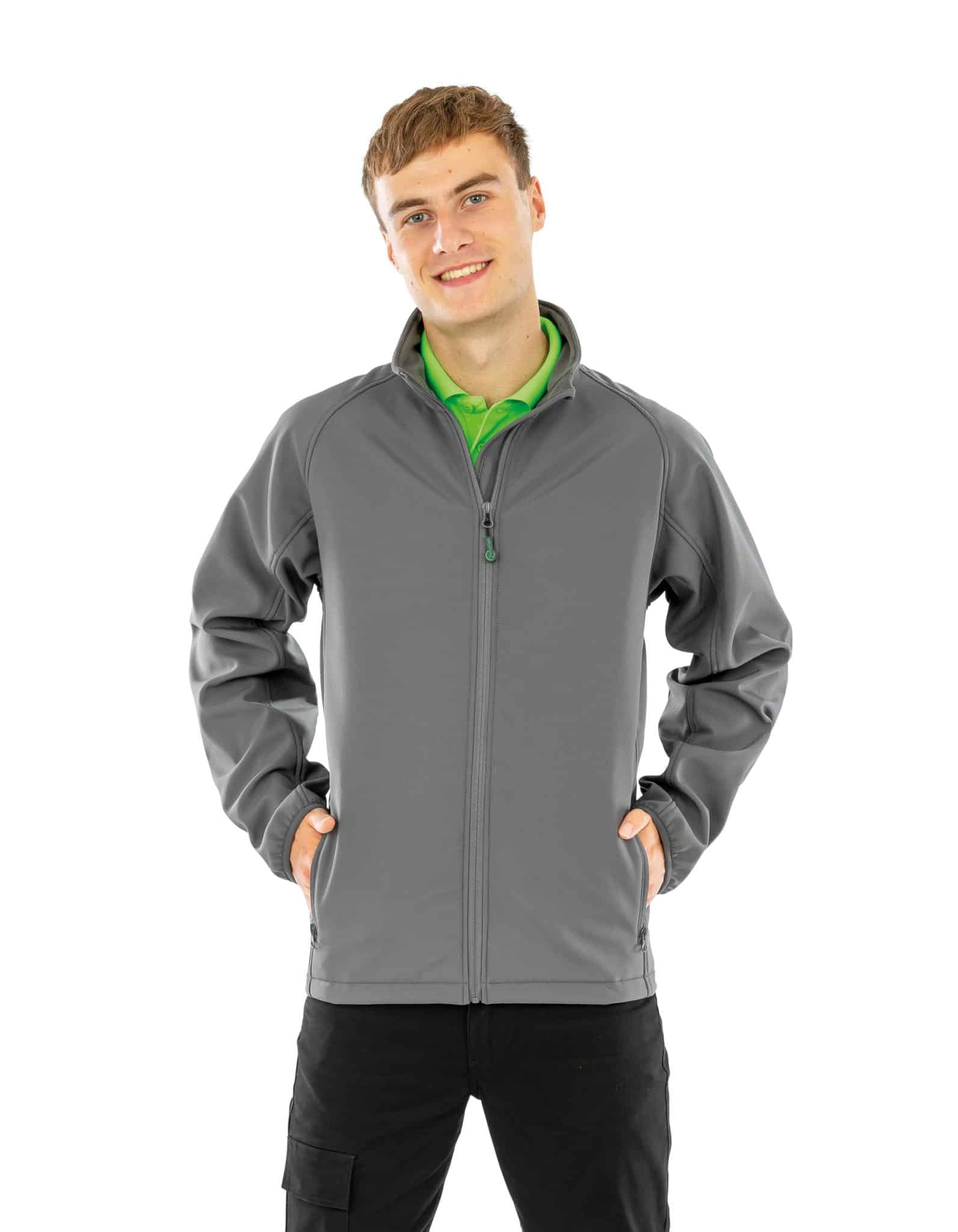 Miniature 2 pour Veste softshell homme recyclée