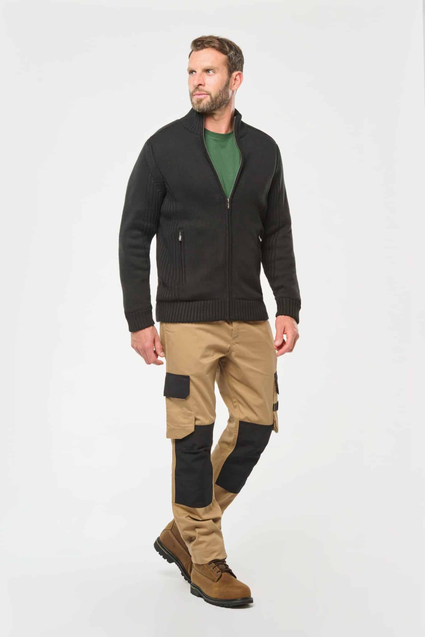 Miniature 3 pour Pantalon de travail bicolore homme