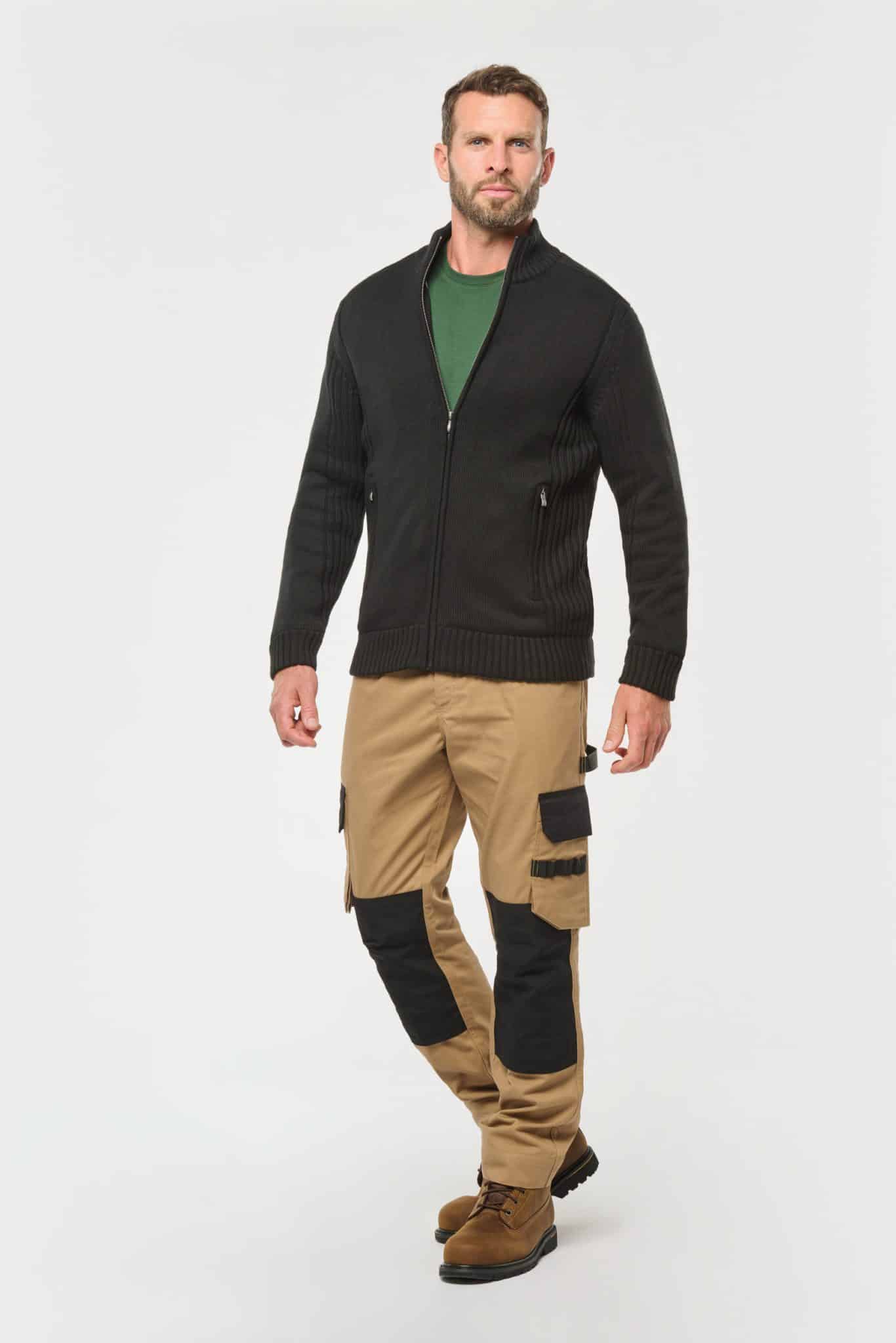 Miniature 4 pour Pantalon de travail bicolore homme