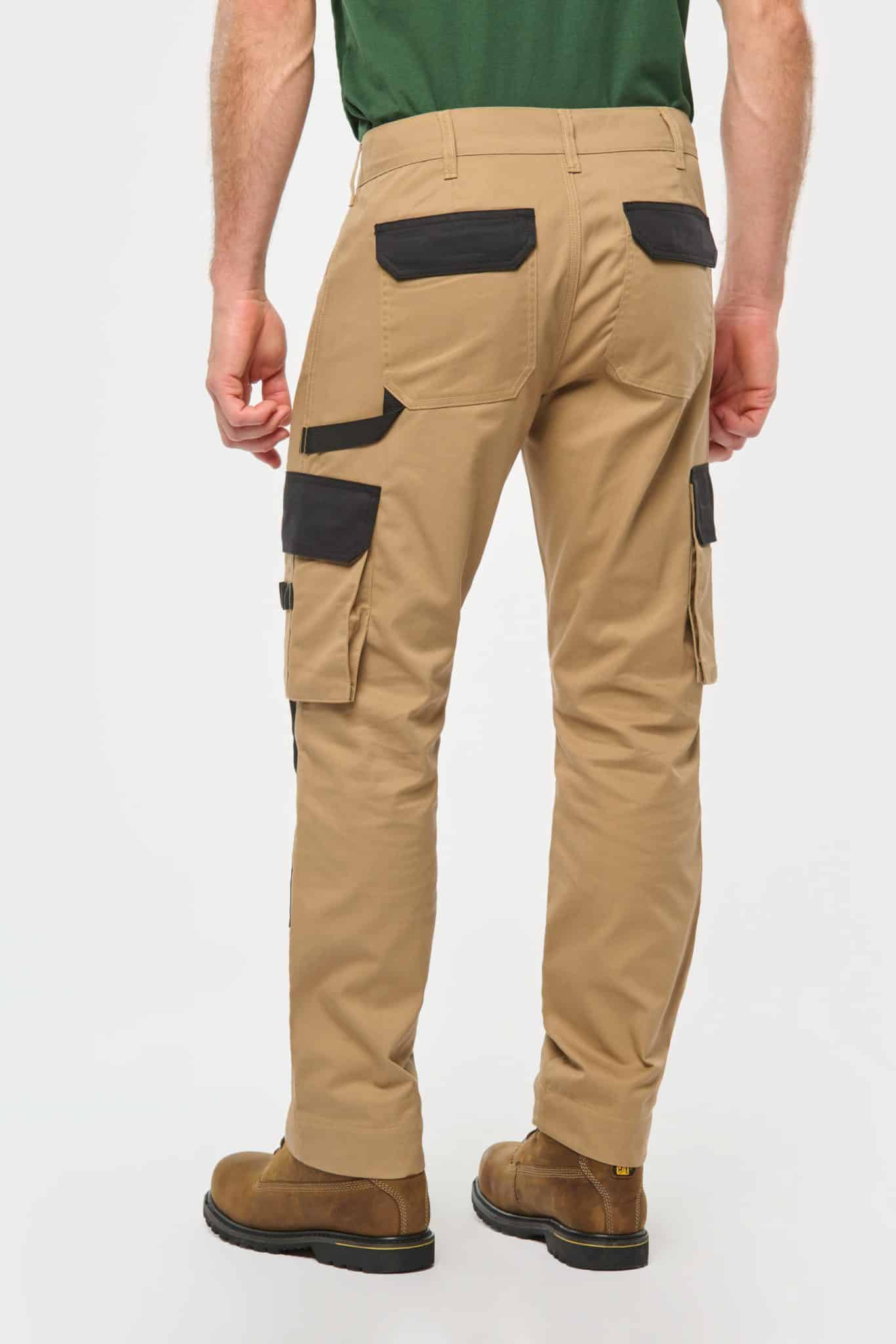 Miniature 2 pour Pantalon de travail bicolore homme