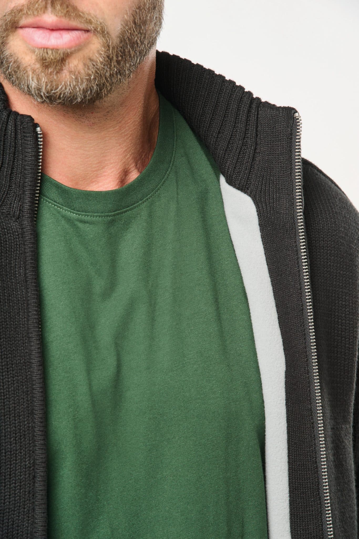 Miniature 7 pour Cardigan doublé polaire homme