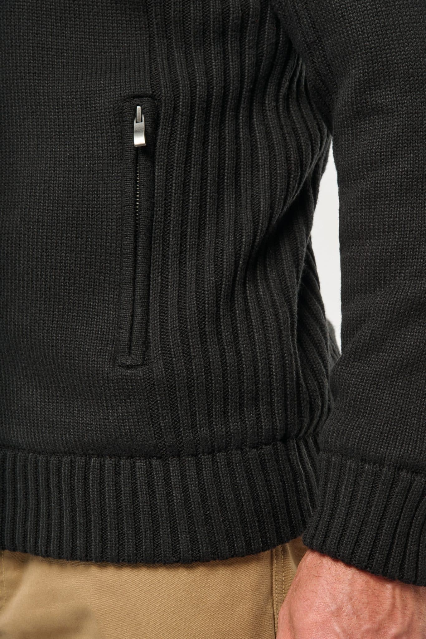 Miniature 9 pour Cardigan doublé polaire homme