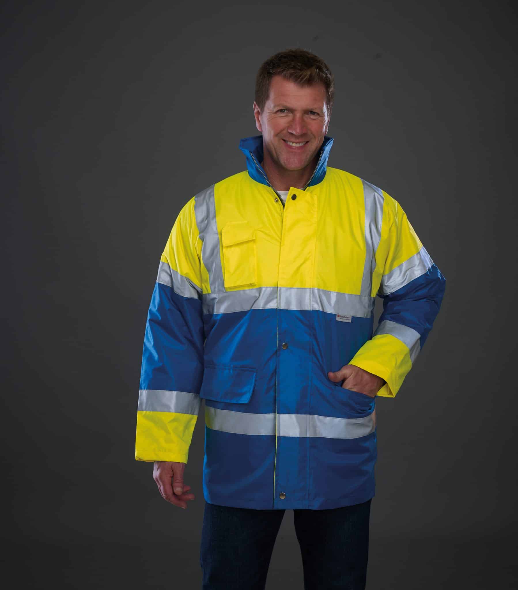 Miniature 2 pour Veste contrastante haute visibilité