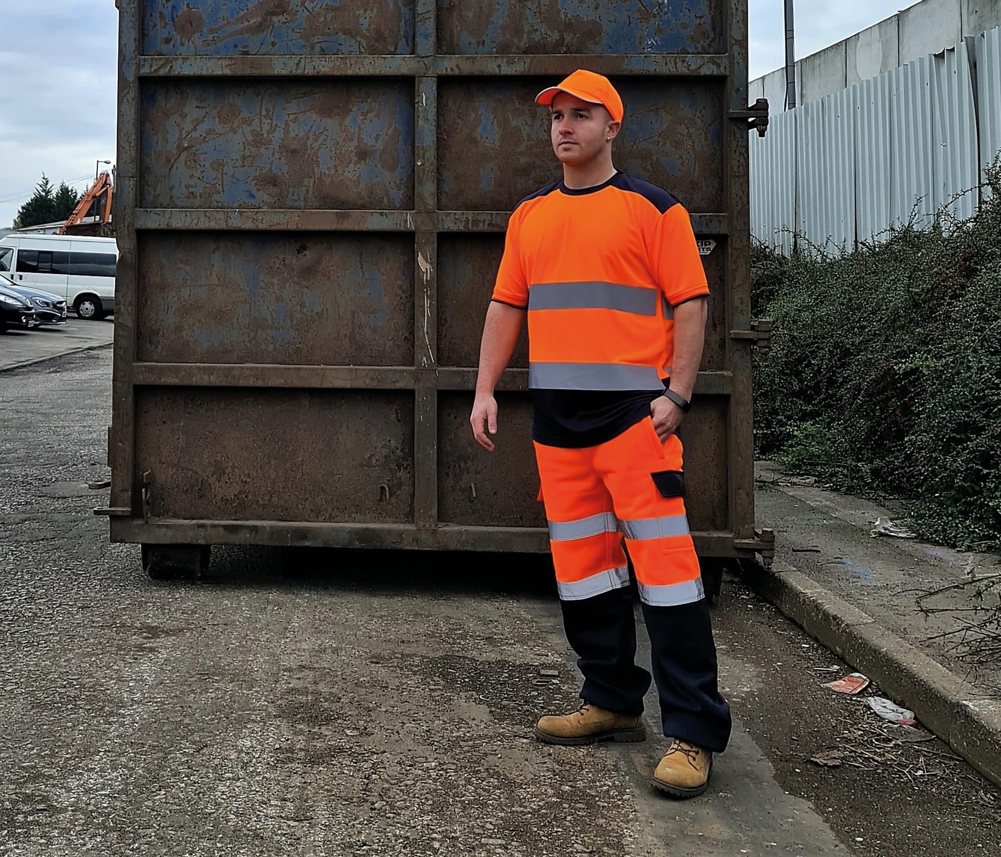 Miniature 1 pour T-shirt bicolore Hi-vis
