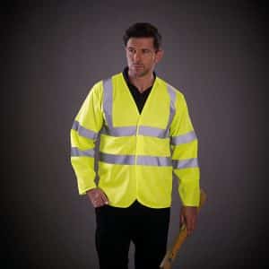 Visuel Gilet Hi-vis à manches longues