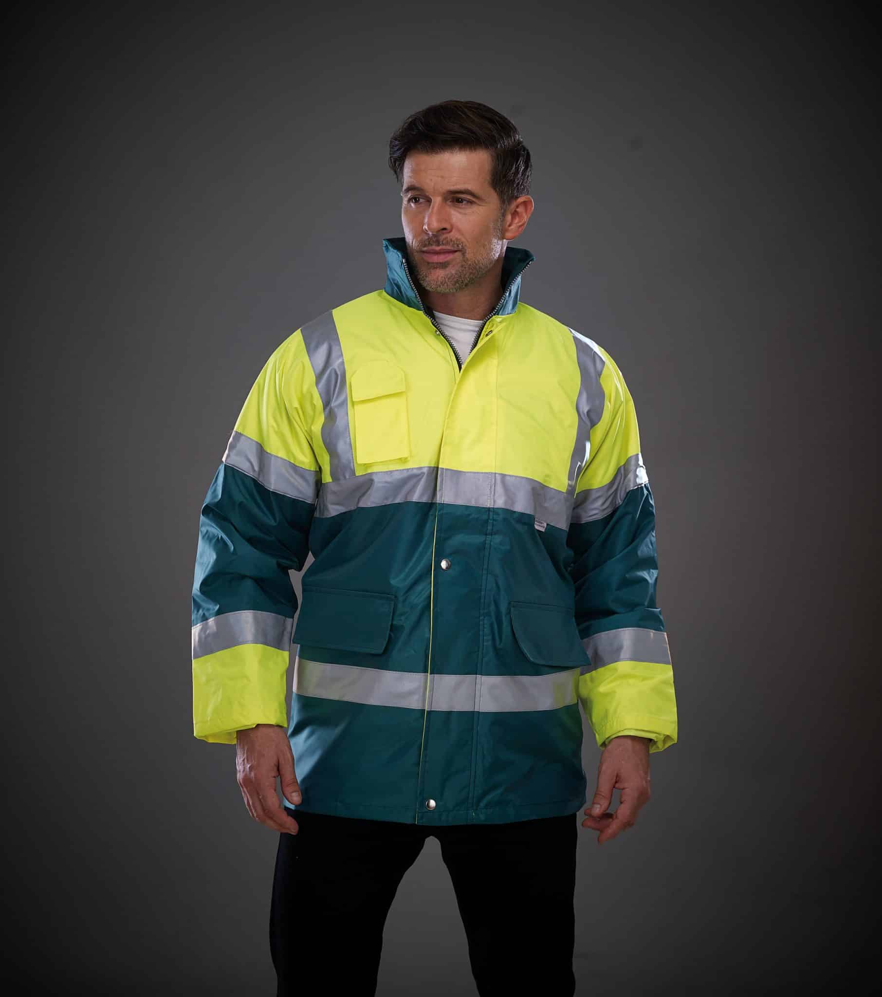 Miniature 1 pour Veste contrastante haute visibilité