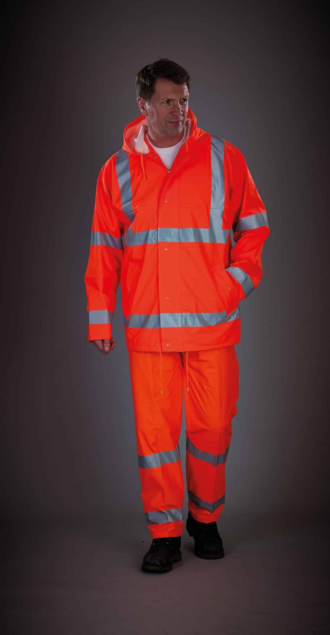 Miniature 10 pour Pantalon de pluie respirant Hi-Vis Soft Flex