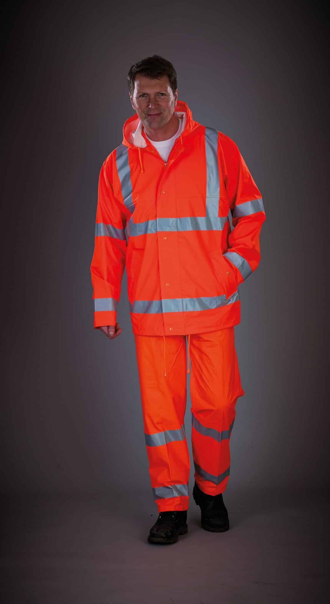 Miniature 4 pour Pantalon de pluie respirant Hi-Vis Soft Flex