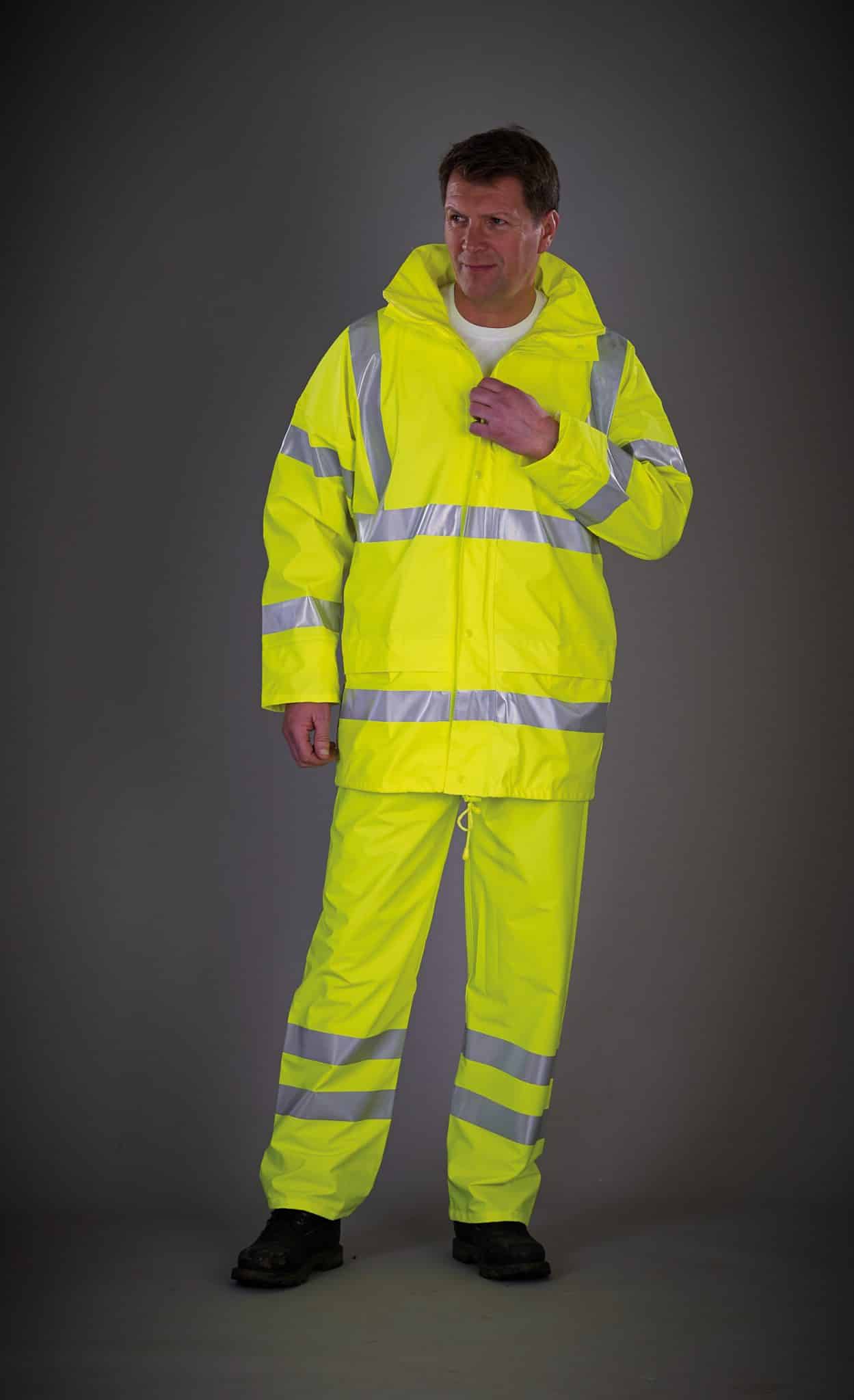 Miniature 5 pour Pantalon de pluie respirant Hi-Vis Soft Flex