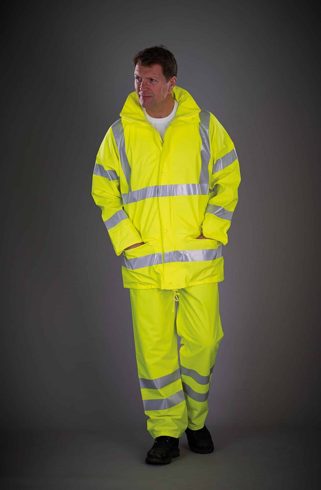 Miniature 3 pour Pantalon de pluie respirant Hi-Vis Soft Flex