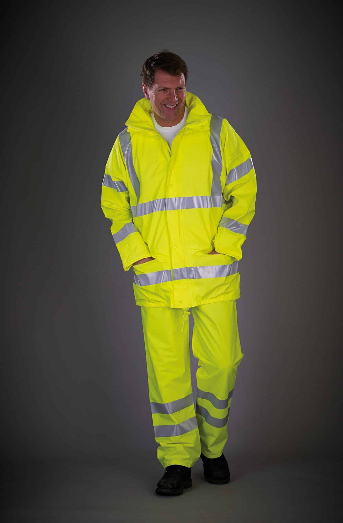 Miniature 2 pour Pantalon de pluie respirant Hi-Vis Soft Flex