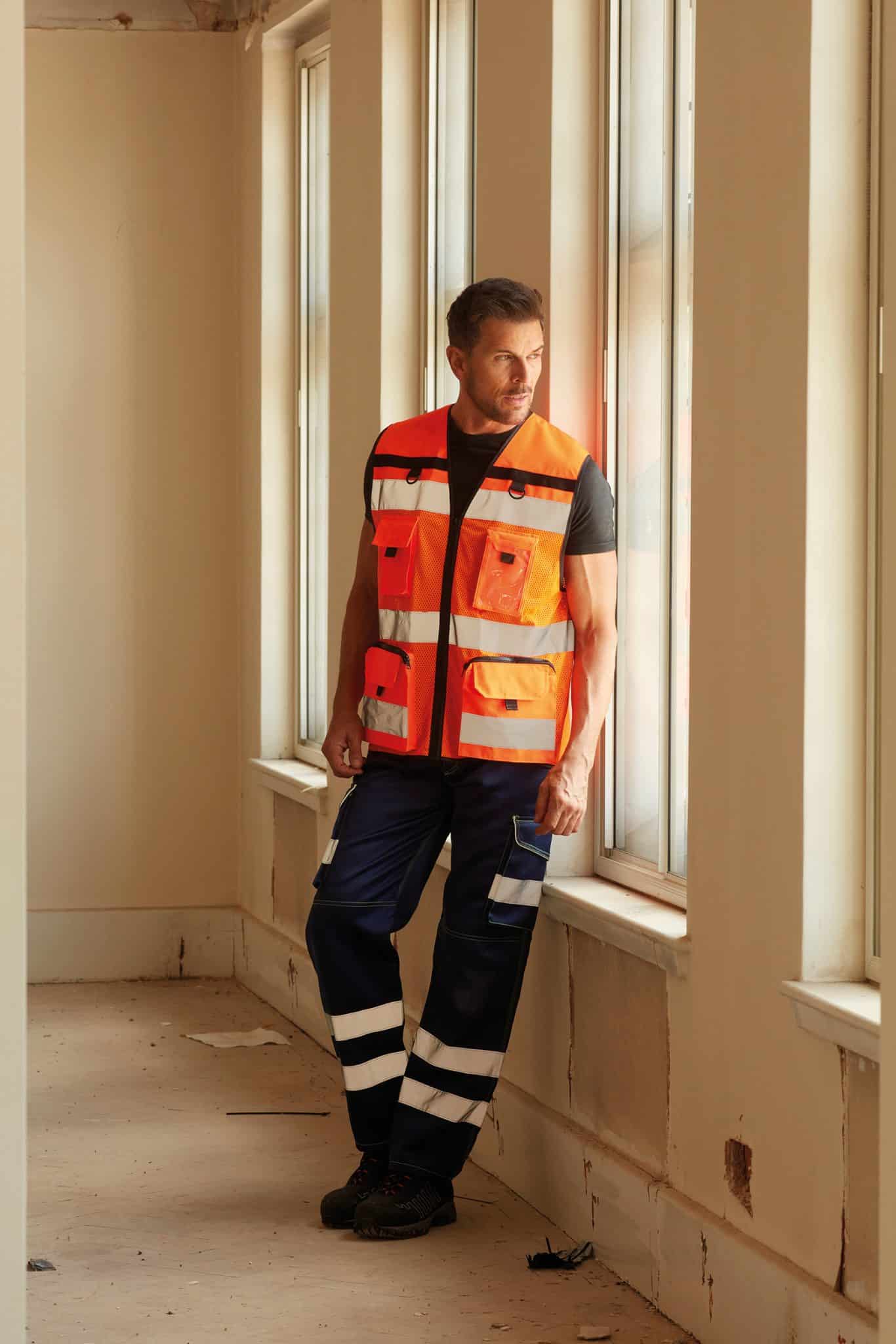 Miniature 1 pour Gilet haute visibilité rip stop
