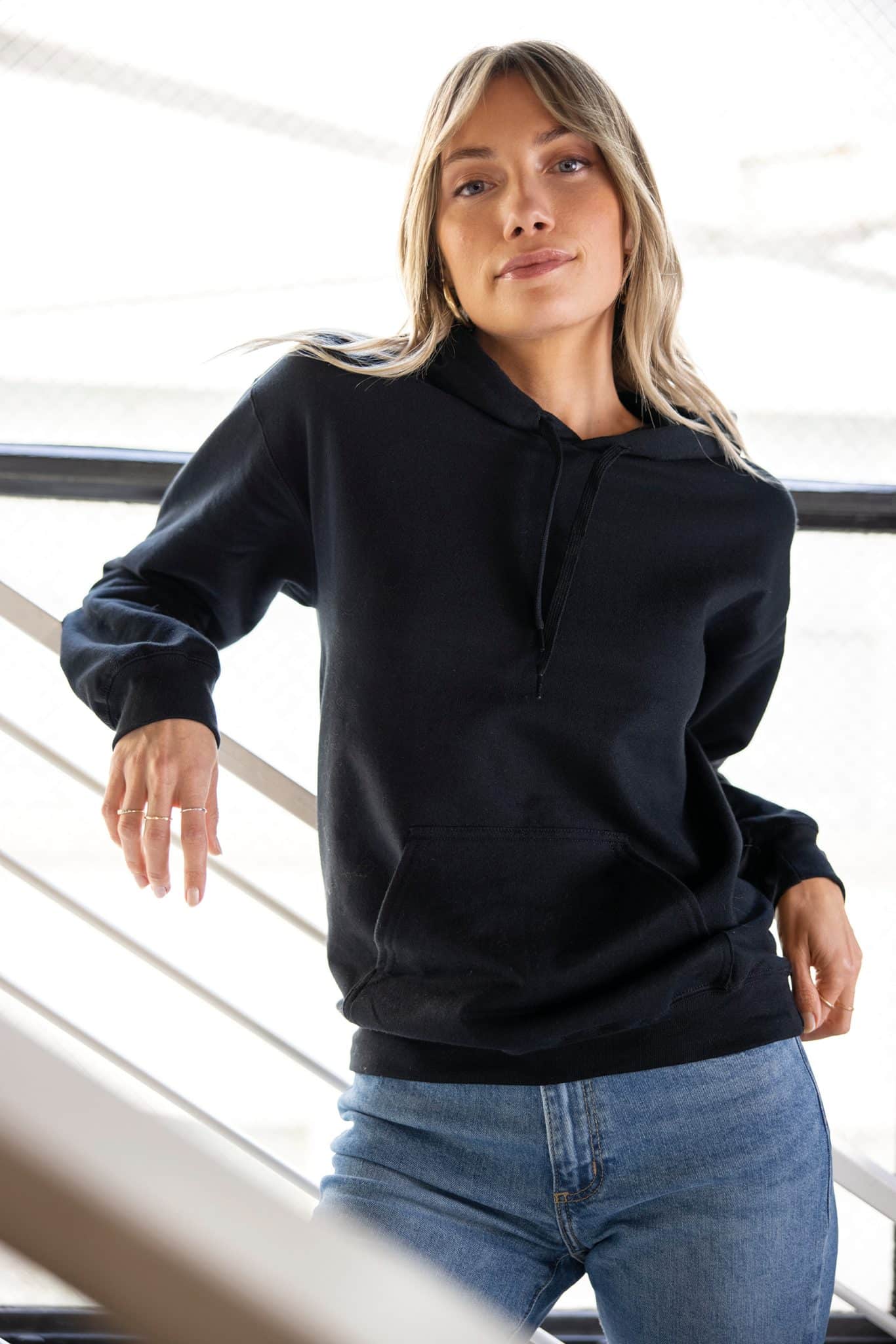 Miniature 1 pour Sweat-shirt à capuche Midweight Softstyle