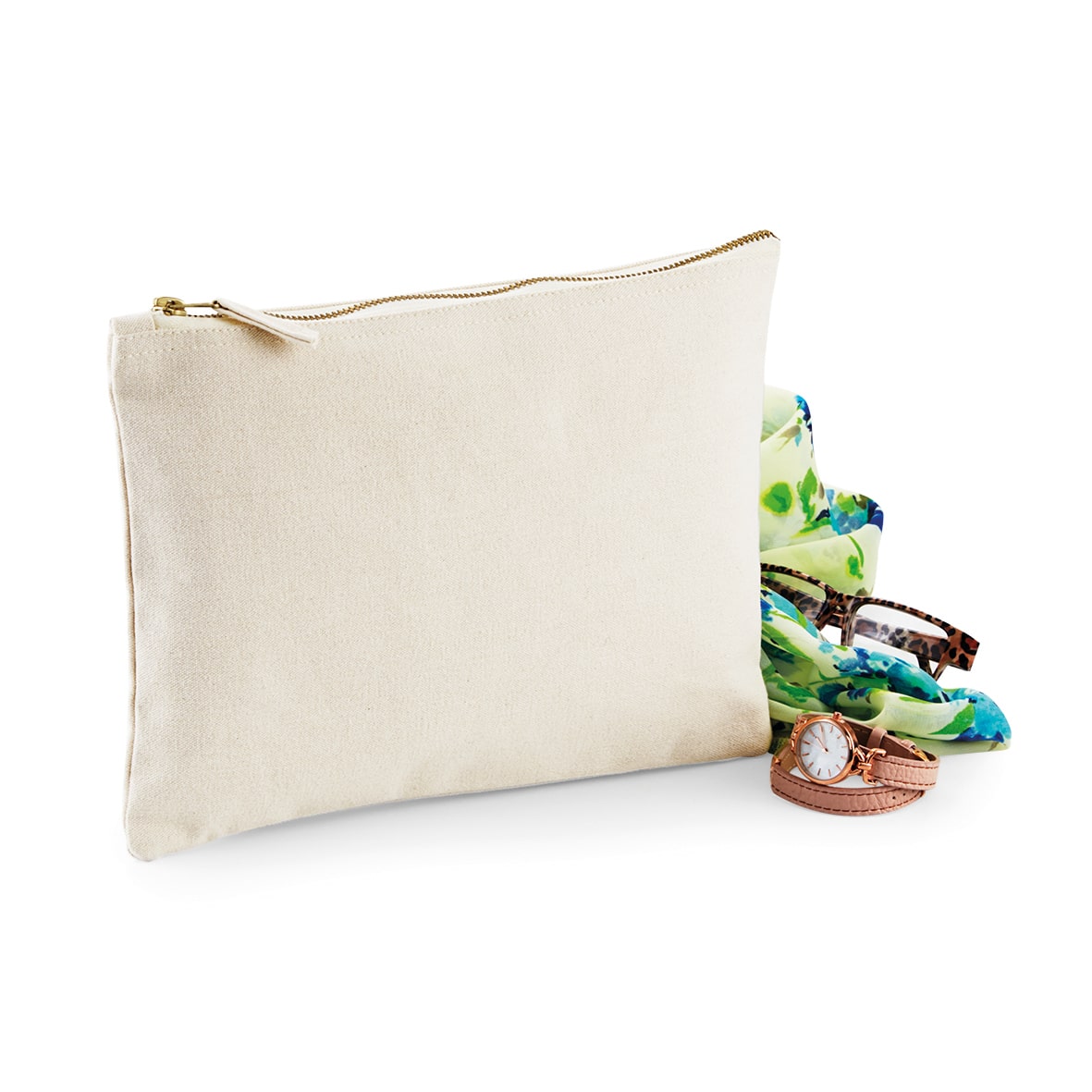 Miniature 4 pour Pochette en toile de coton