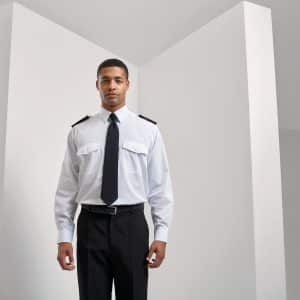 Visuel Chemise Homme manches longues Pilote
