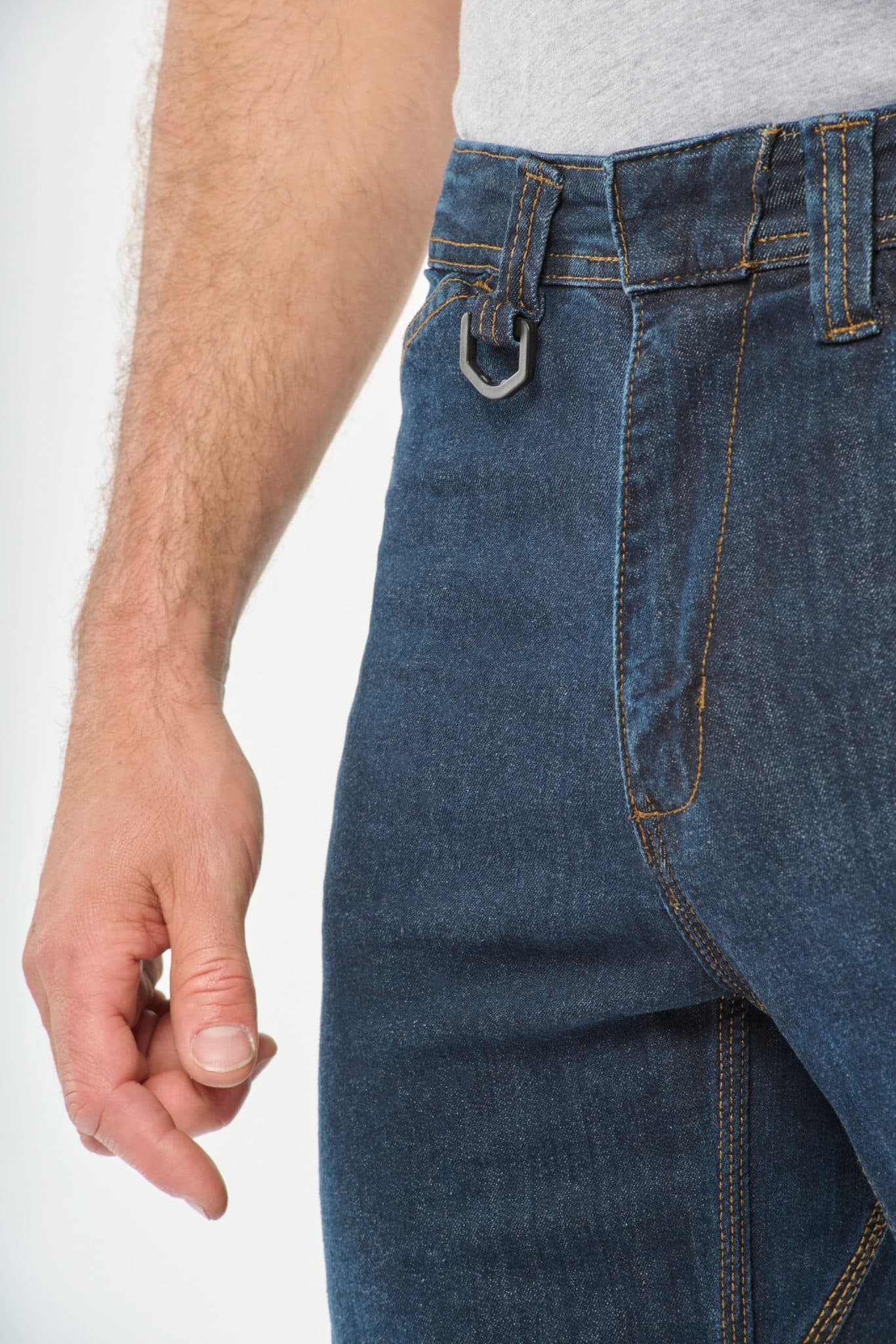 Miniature 9 pour Pantalon Denim multipoches homme