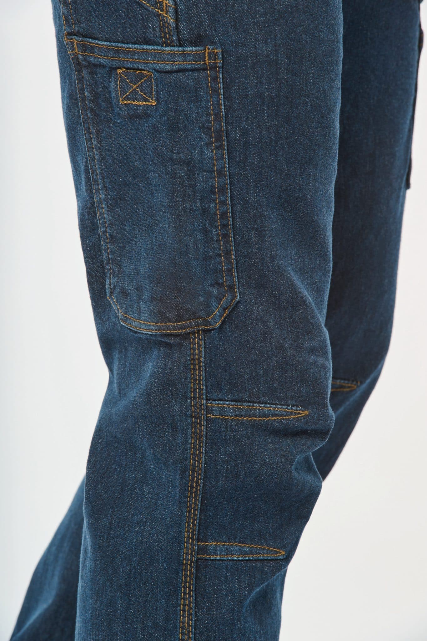 Miniature 8 pour Pantalon Denim multipoches homme