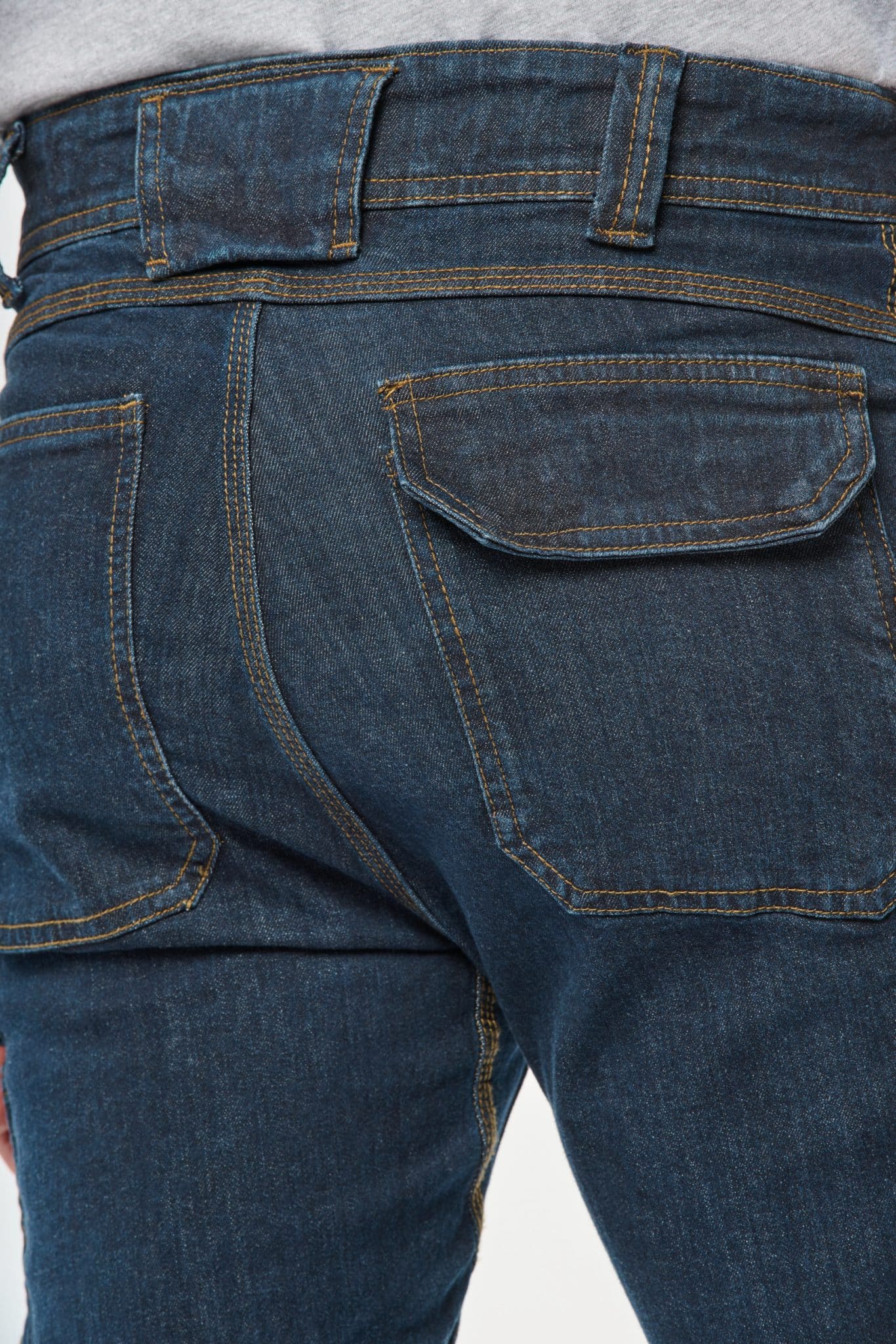 Miniature 6 pour Pantalon Denim multipoches homme