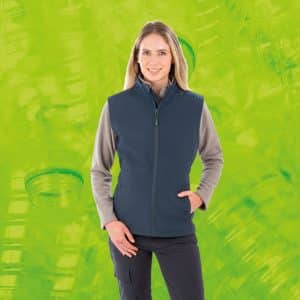 Visuel Bodywarmer softshell femme recyclé