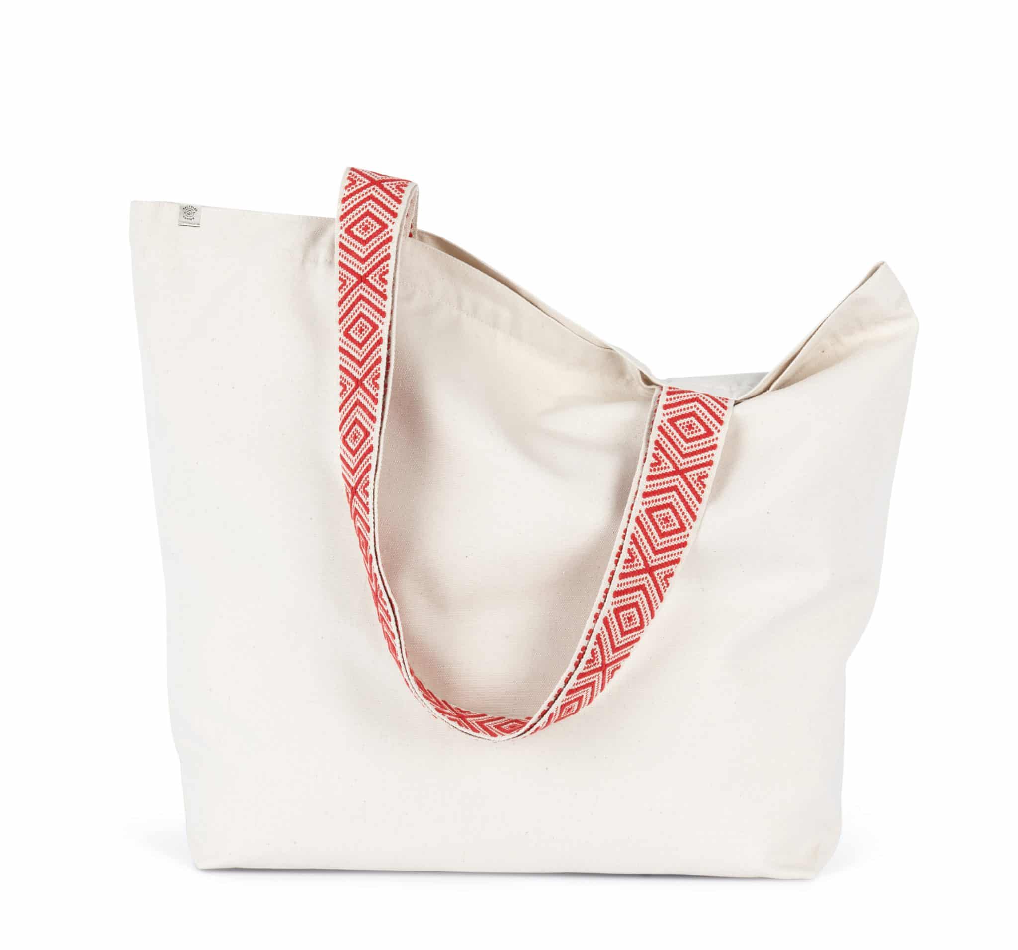 Miniature 1 pour Grand sac shopping recyclé