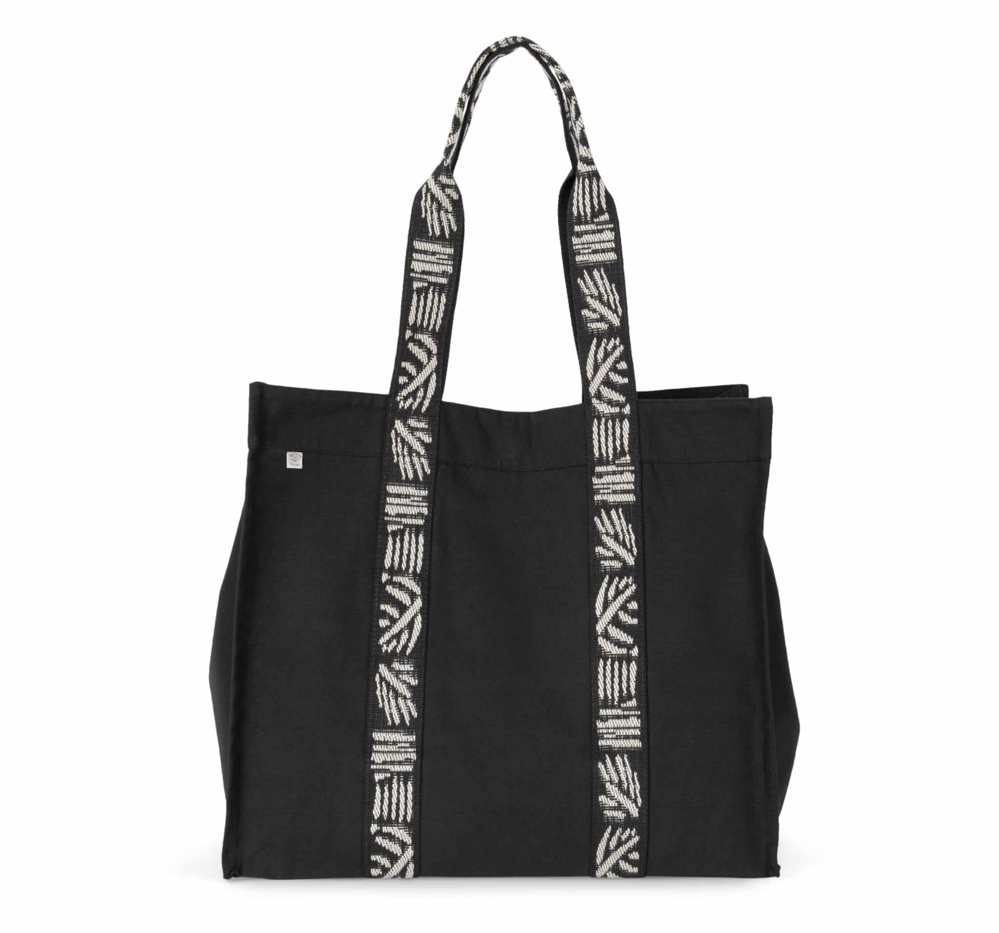 Miniature 5 pour Grand sac shopping recyclé à soufflet