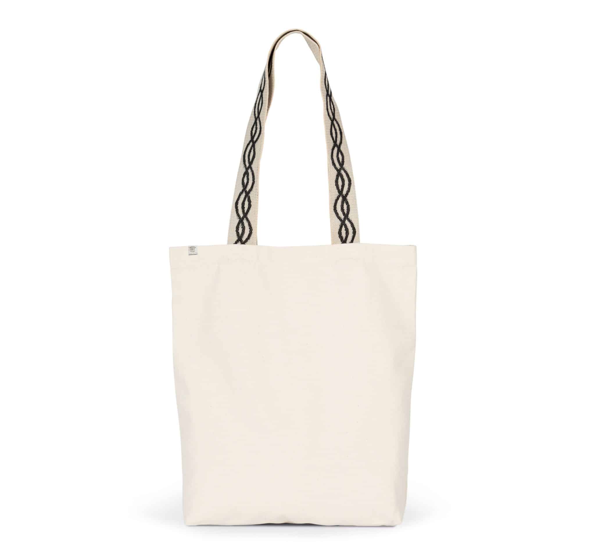 Miniature 2 pour Sac shopping recyclé à fond plat