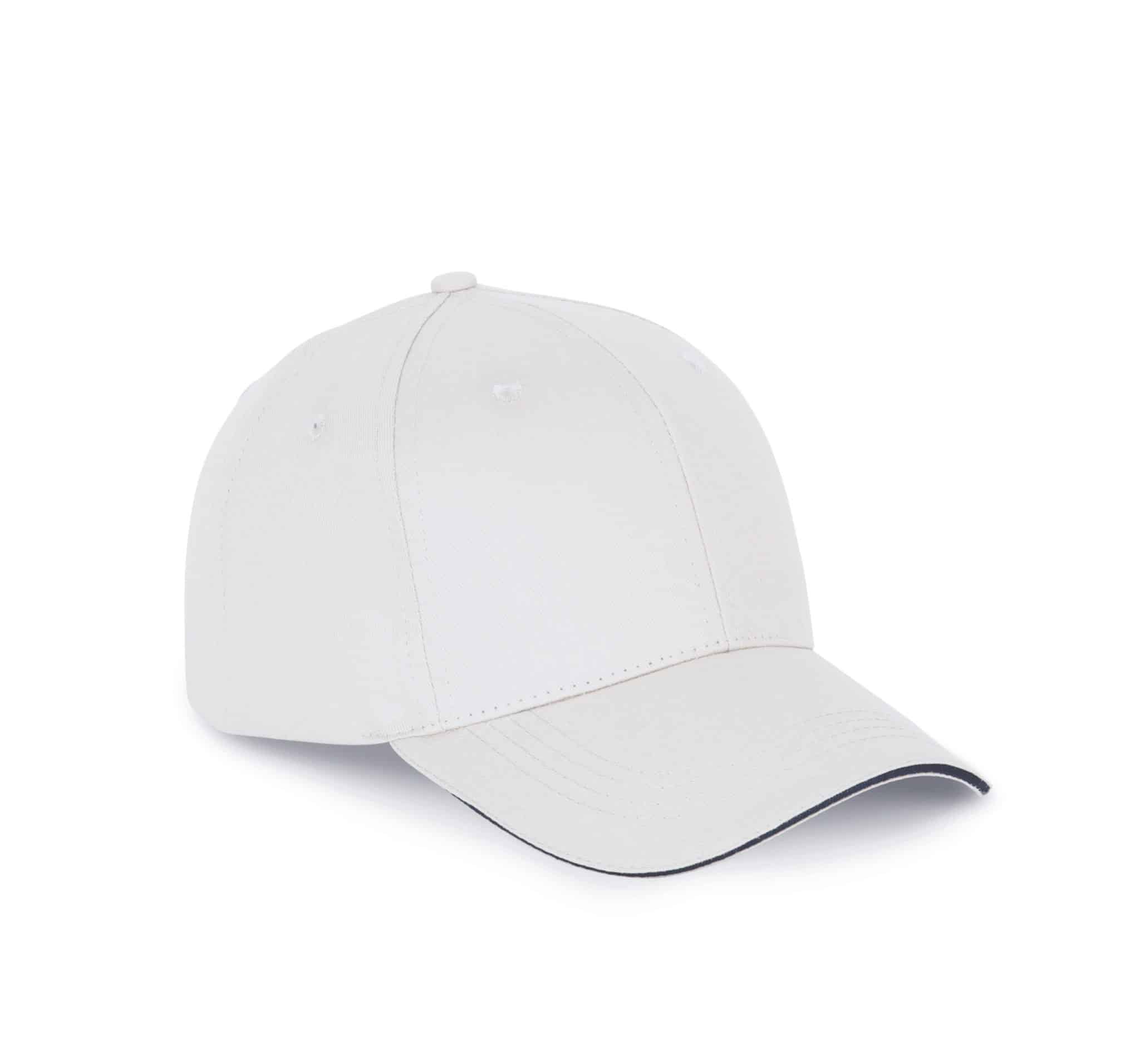 Miniature 17 pour Casquette avec sandwich contrasté - 6 panneaux