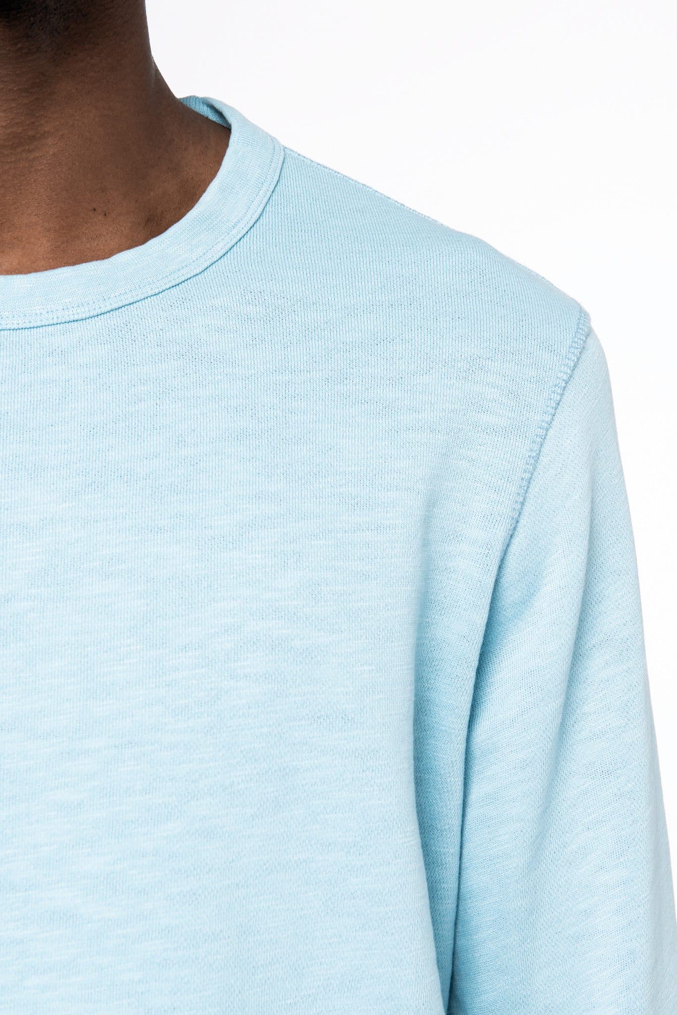 Miniature 6 pour Sweat-shirt écoresponsable à col rond délavé French Terry unisexe