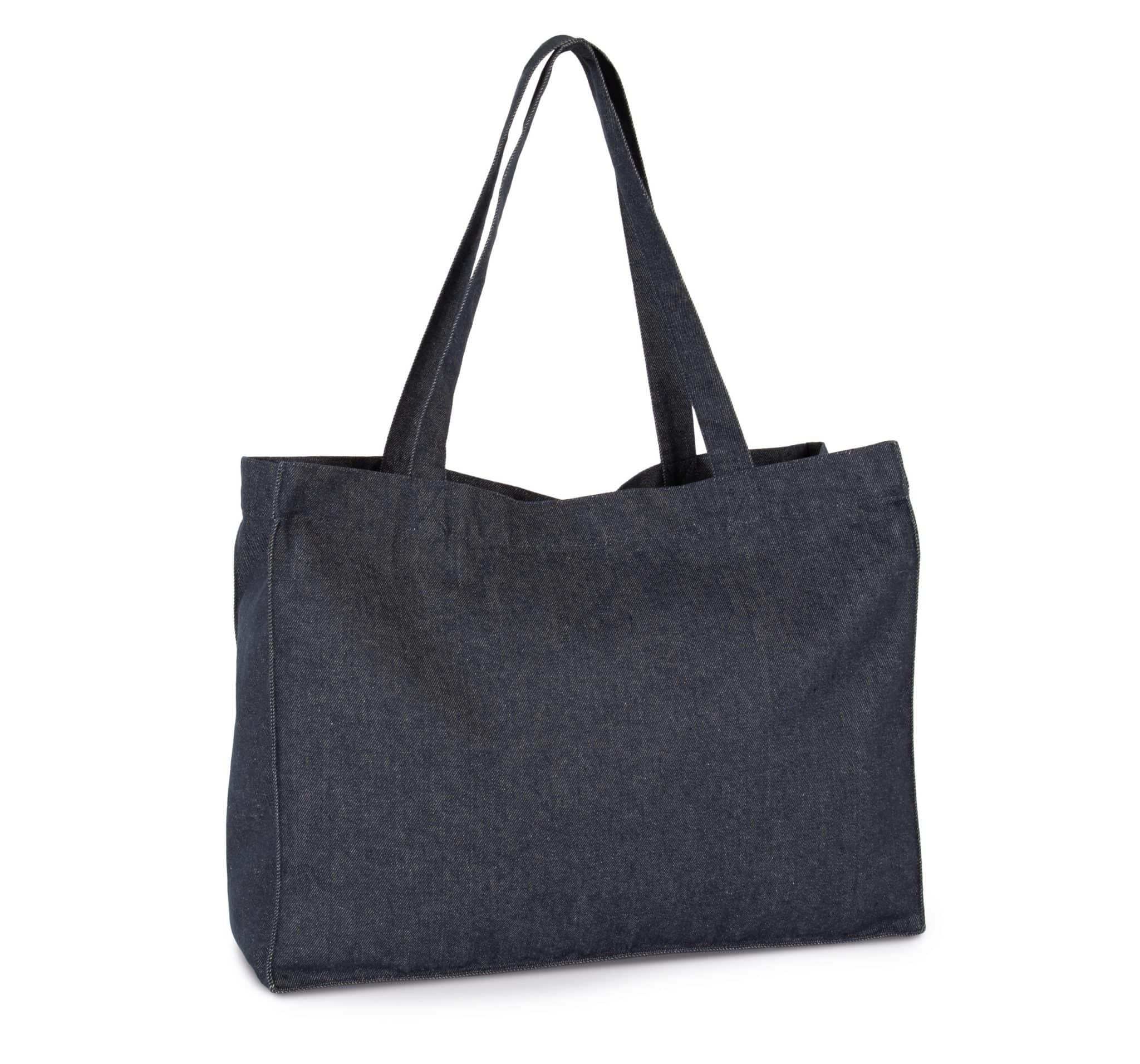 Miniature 4 pour Grand sac shopping denim
