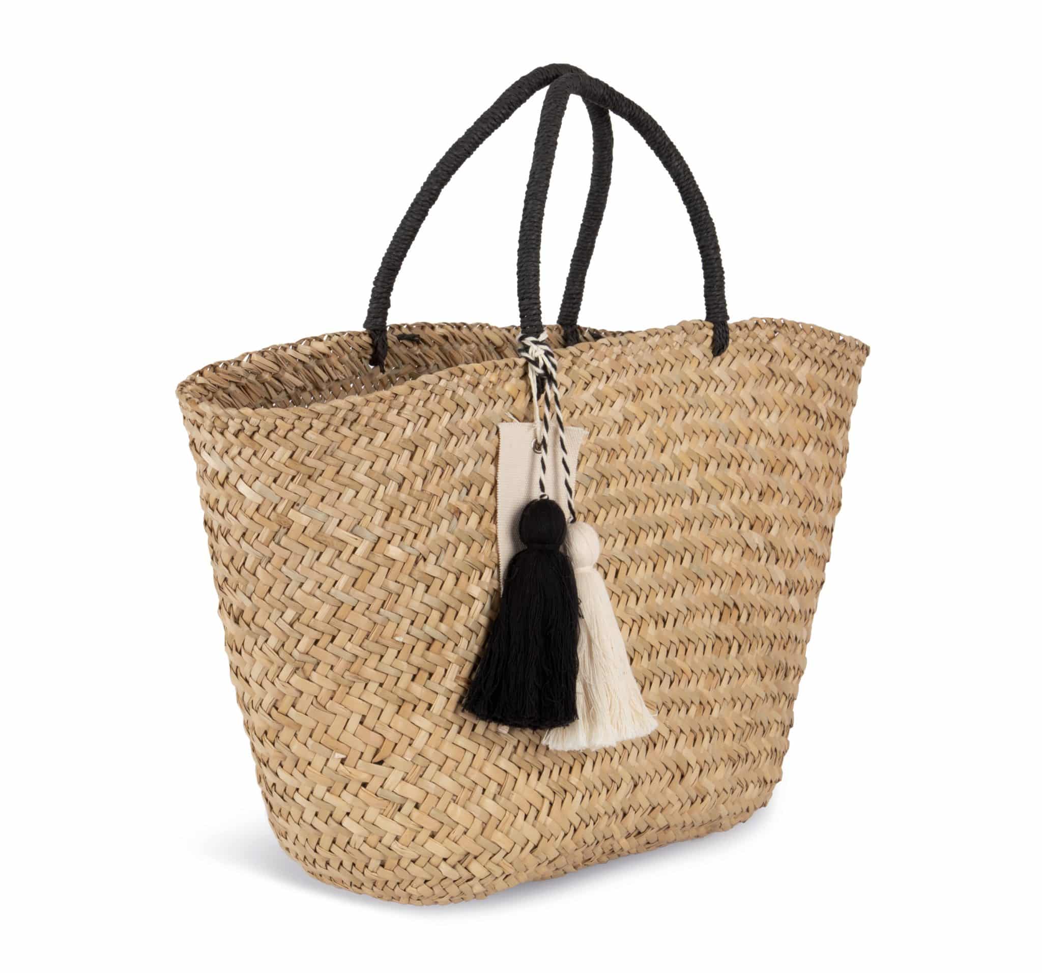 Miniature 4 pour Panier shopping en paille
