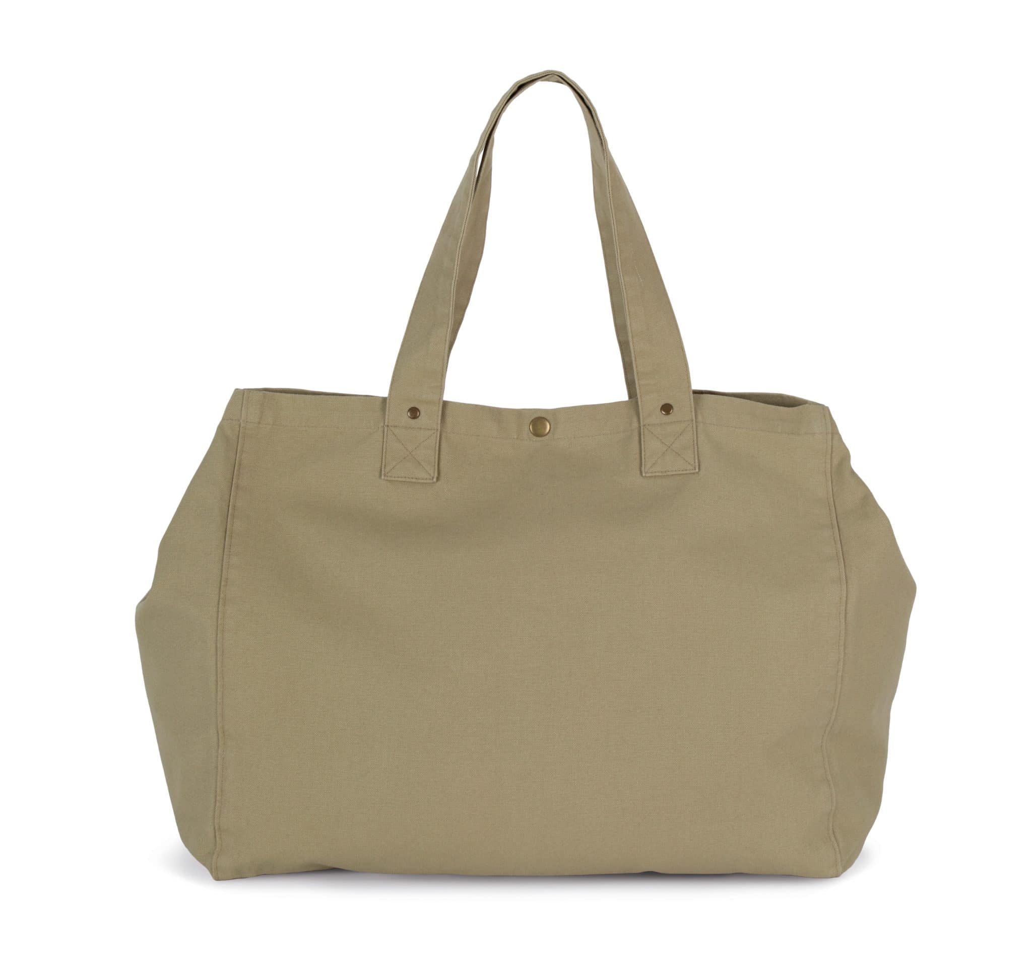 Miniature 7 pour Sac de shopping en coton délavé
