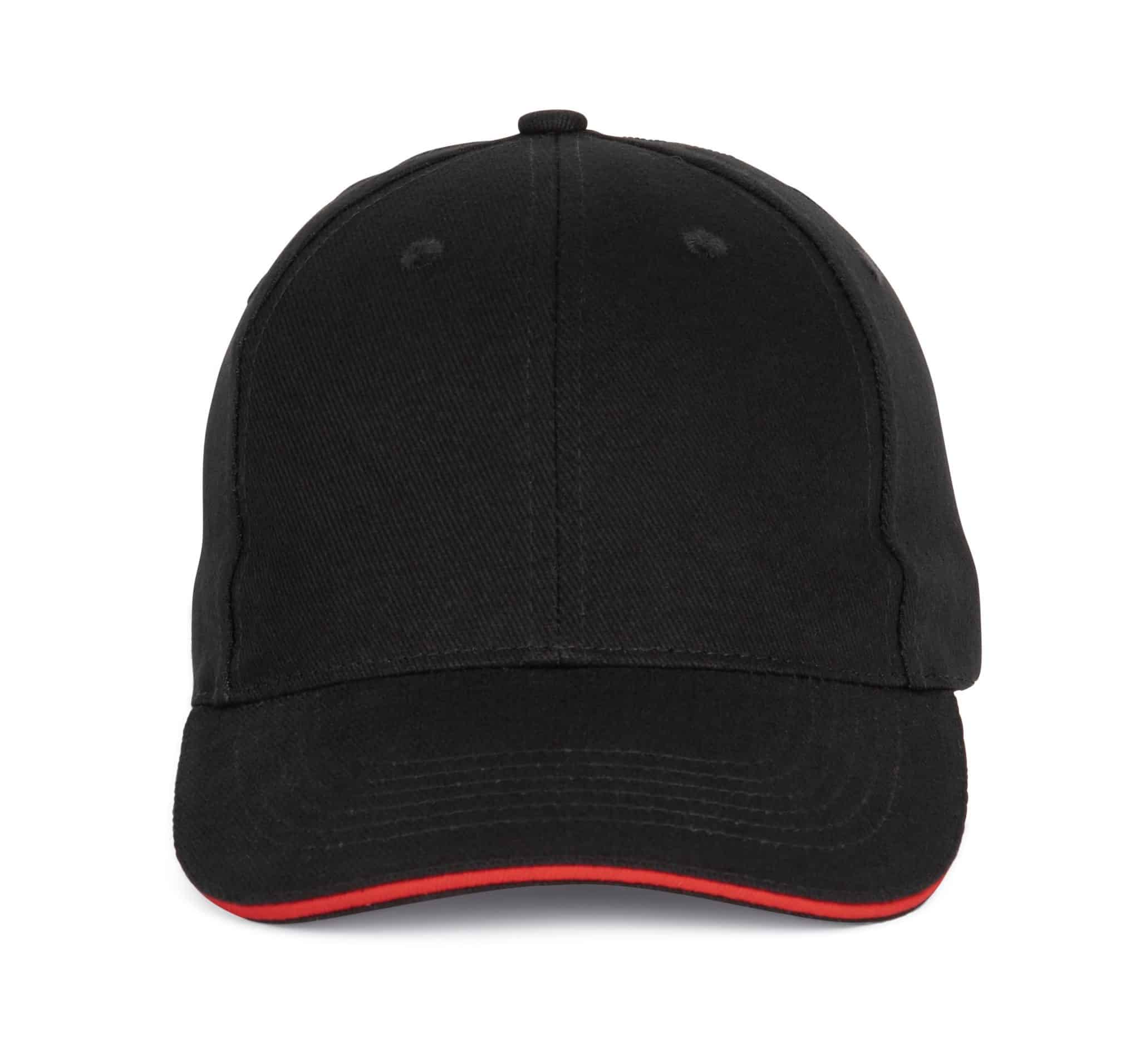Miniature 6 pour Casquette Baseball avec sandwich - 6 panneaux