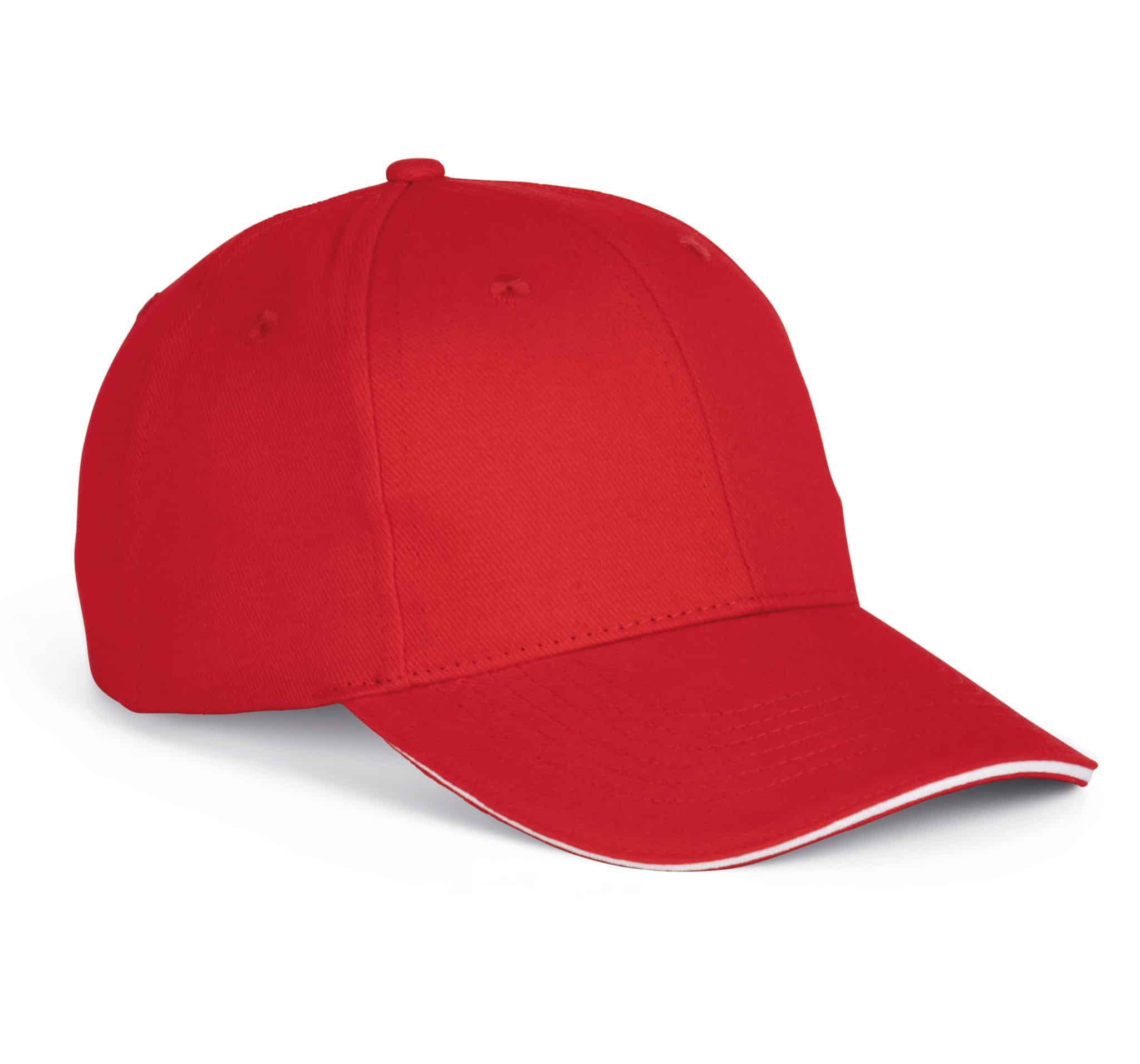Miniature 12 pour Casquette Baseball avec sandwich - 6 panneaux