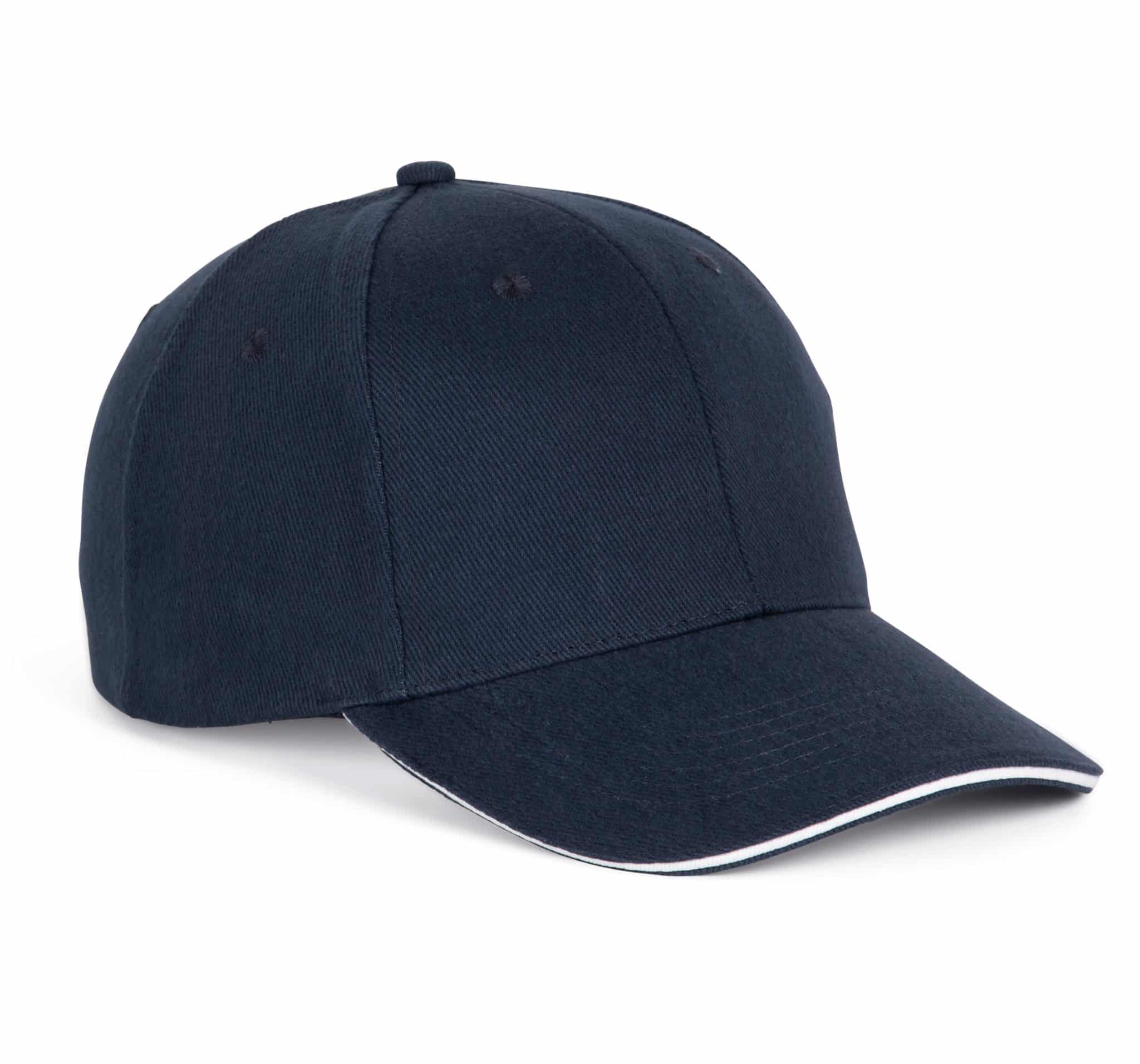 Miniature 11 pour Casquette Baseball avec sandwich - 6 panneaux