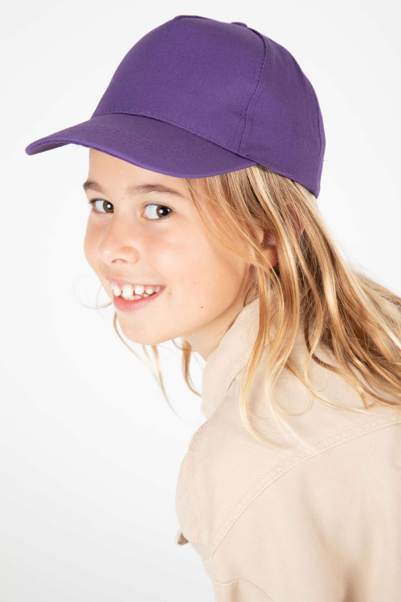 Miniature 1 pour Casquette enfant en coton - 5 panneaux
