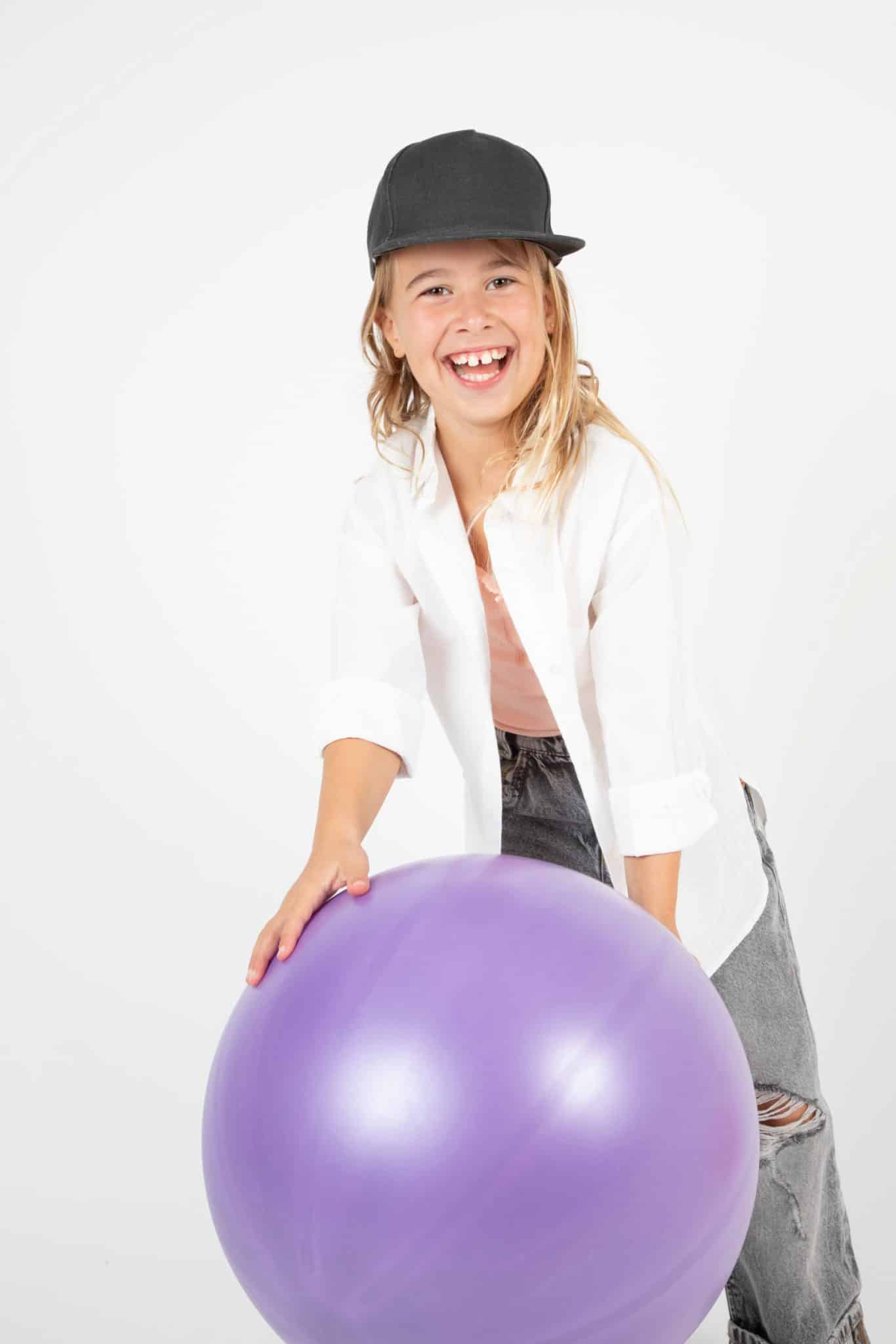 Miniature 3 pour Casquette enfant snapback - 5 panneaux