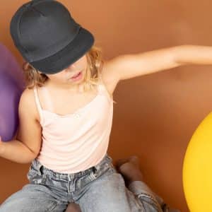 Visuel Casquette enfant snapback - 5 panneaux