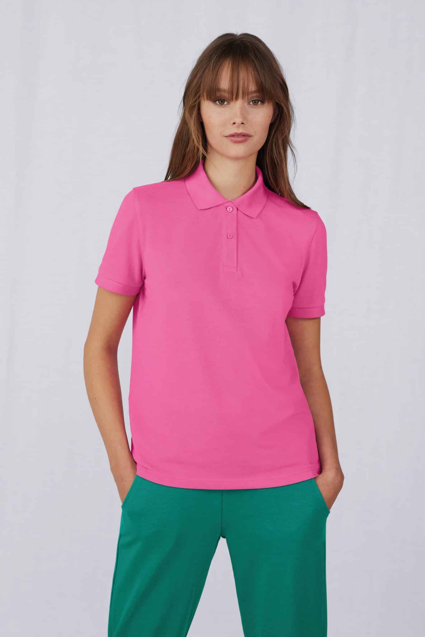 Miniature 1 pour MY ECO POLO 65/35 Femme manches courtes