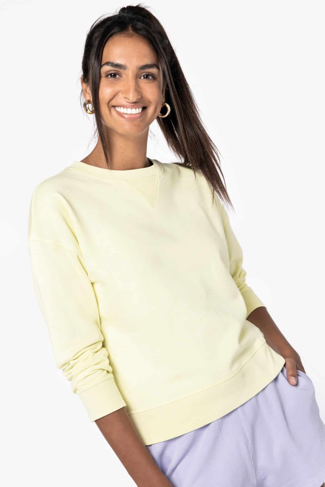 Miniature 3 pour Sweat-shirt écoresponsable à épaules tombantes femme