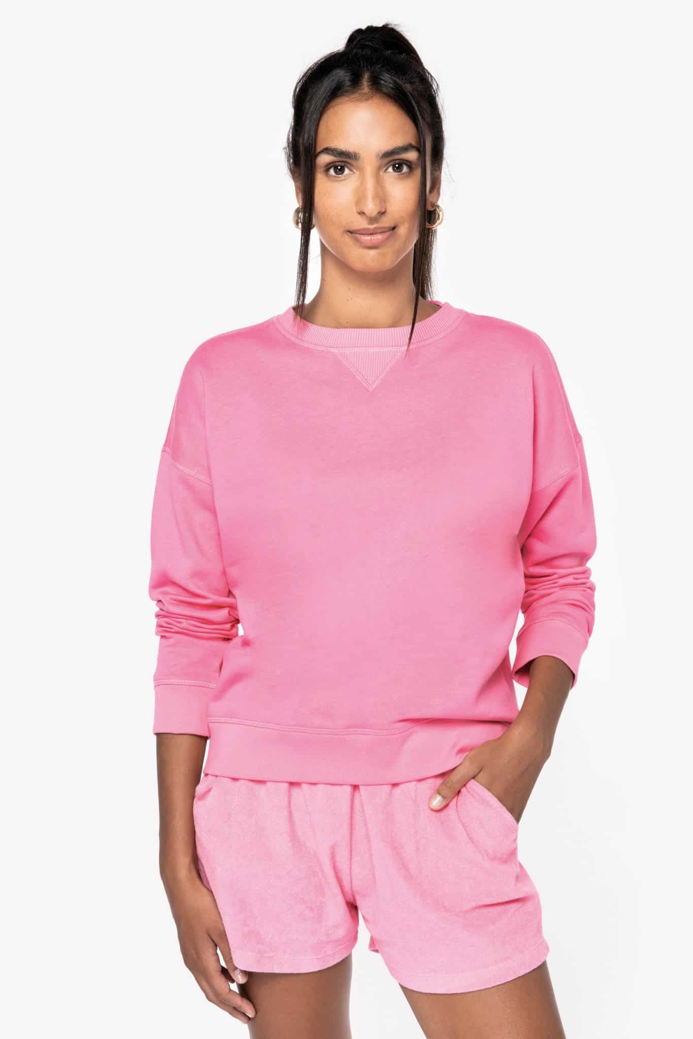 Miniature 1 pour Sweat-shirt écoresponsable à épaules tombantes femme